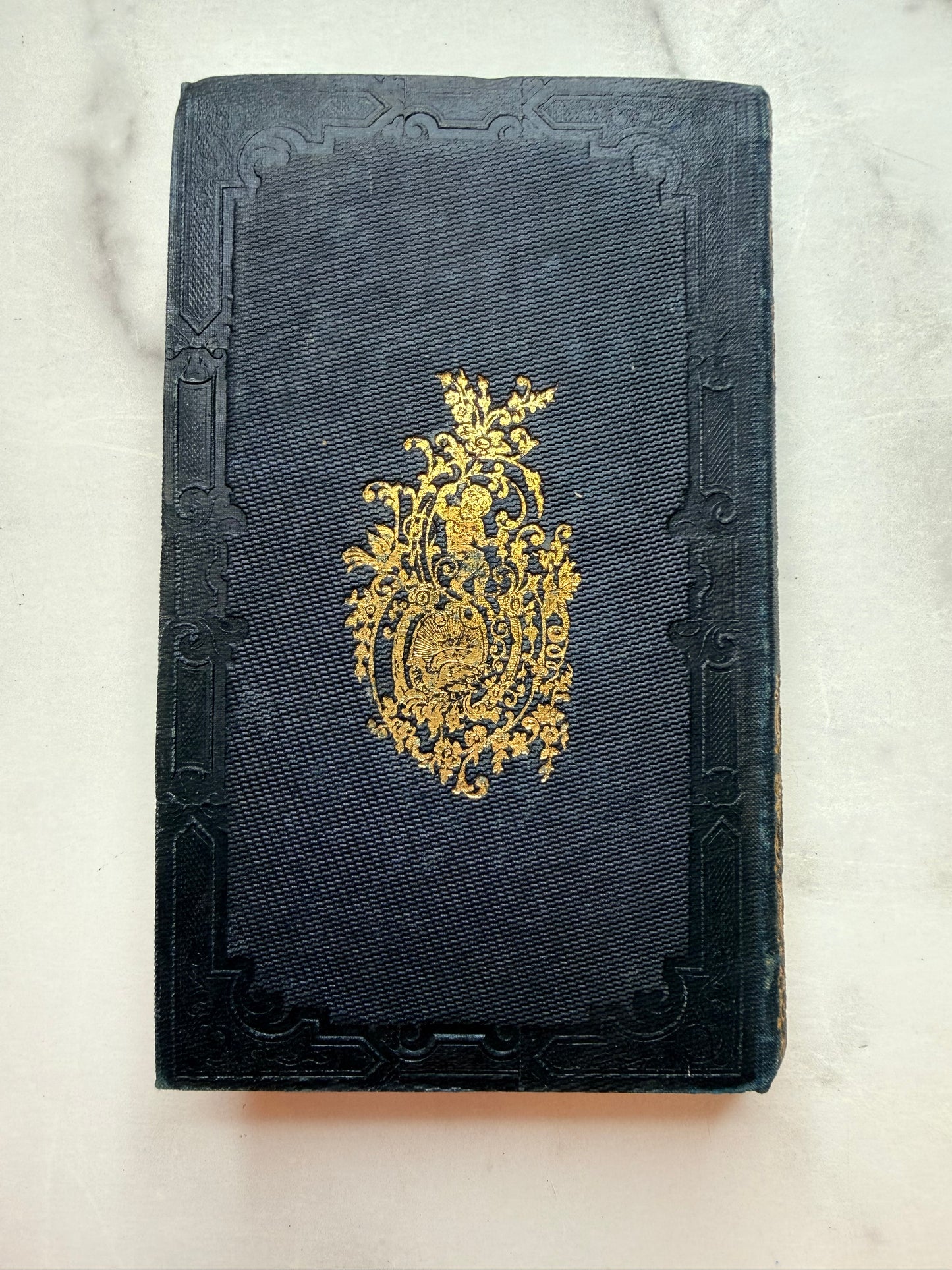 French Antique Book on the History of the Life of Jesus Christ