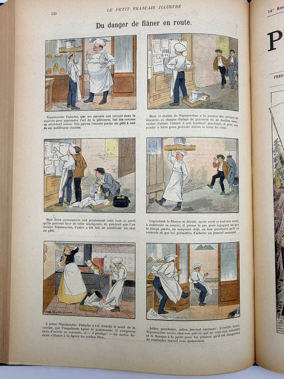 Les Petit Francais Illustraé Journal, 1902, Antique French Journal Collection