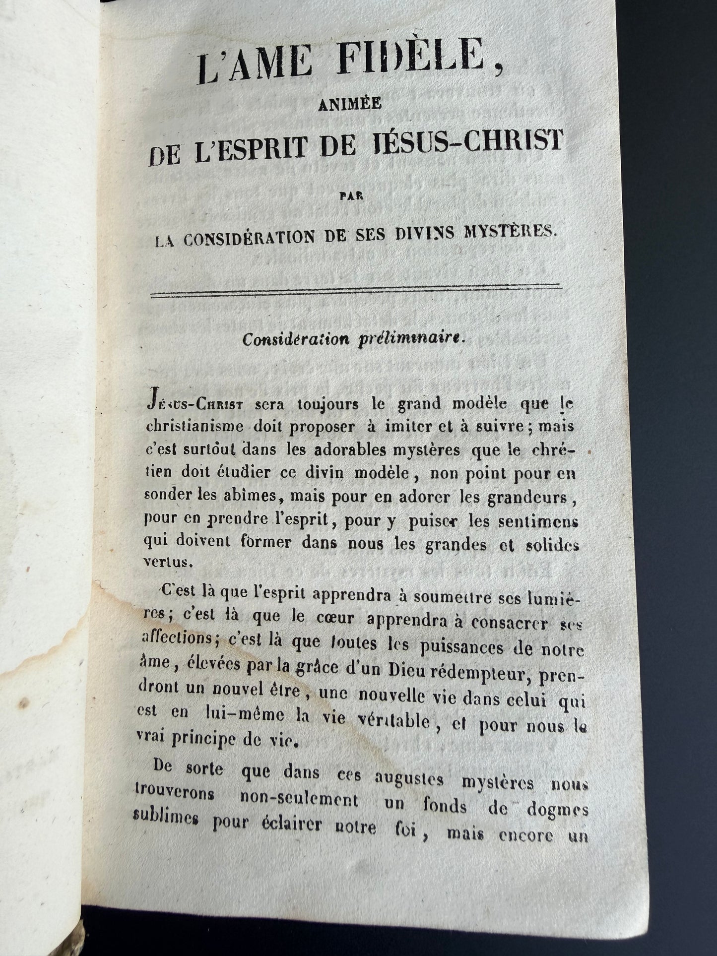 French Cartonnage Book, L’Ame Fidele