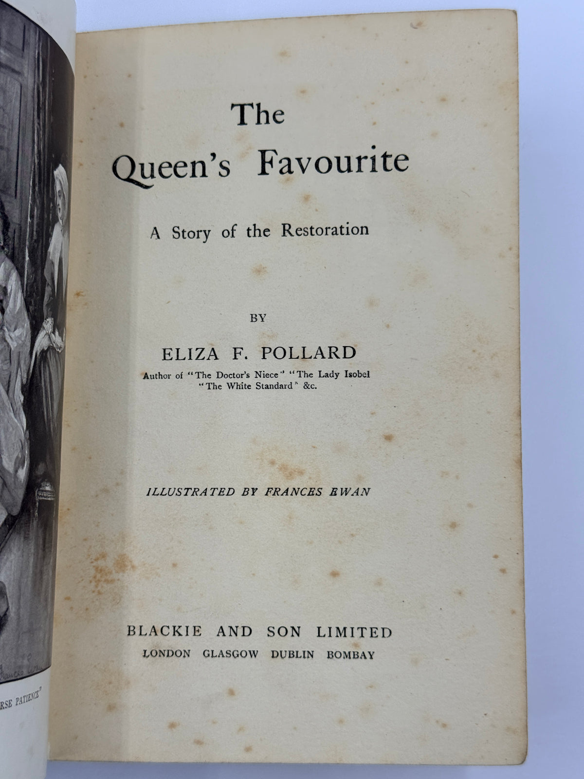 The Queen’s Favorite by Eliza Pollard, ~1907