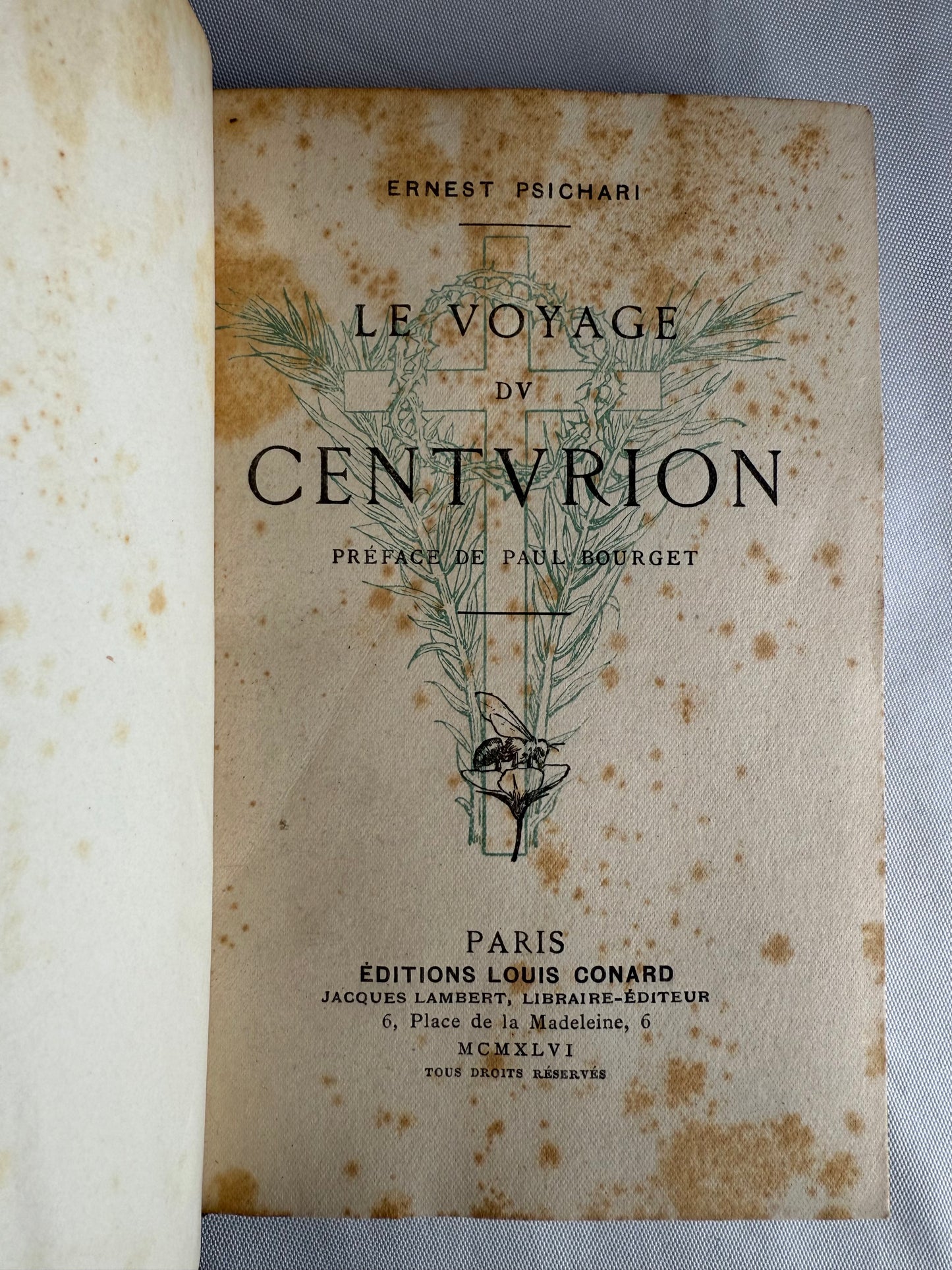The Centurion’s Journey, 1945, French