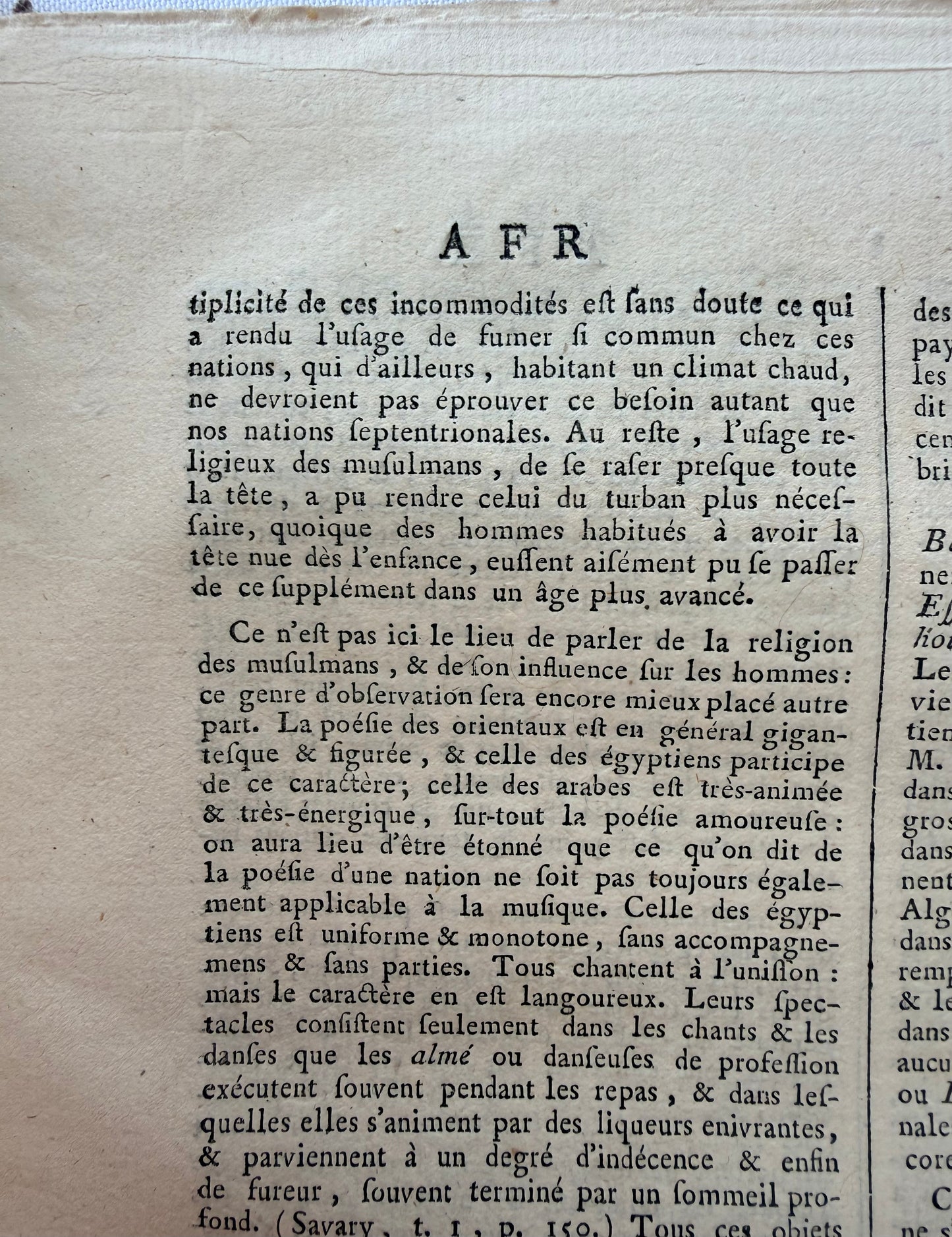 Large French Medical Dictionary Encyclopedia, 1787