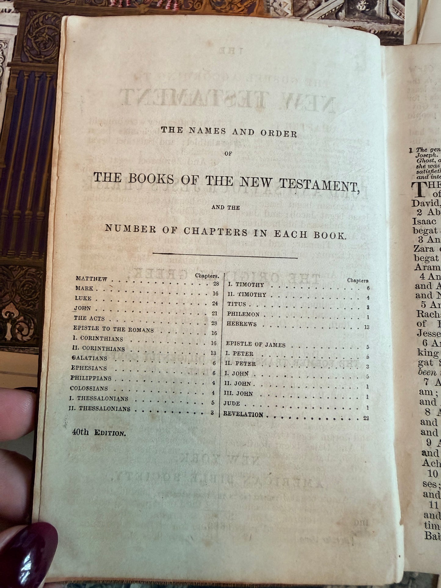 Antique New Testament, 1882
