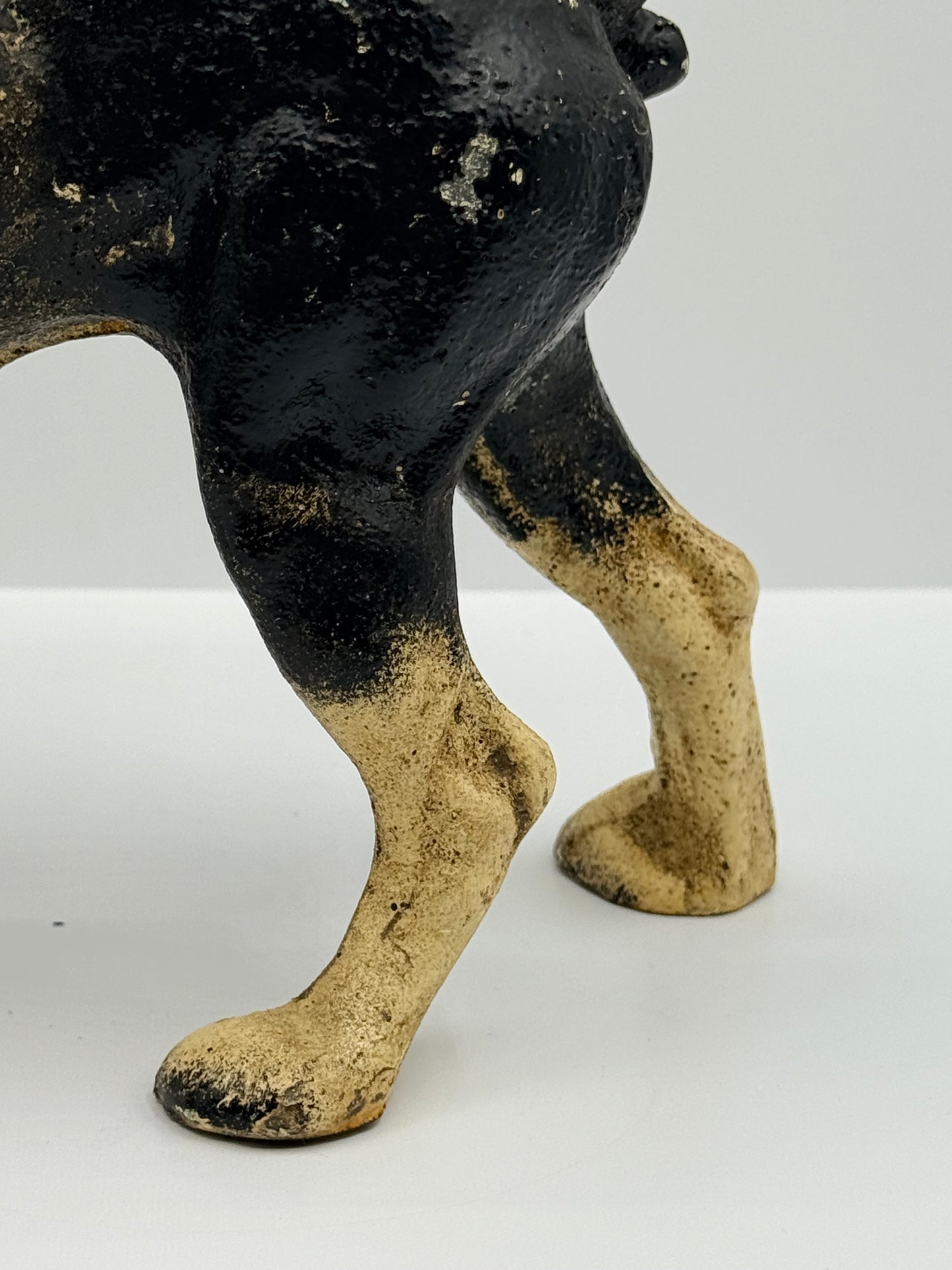 Cast Iron Vintage Terrier Dog Bank, Hubley Style Dog