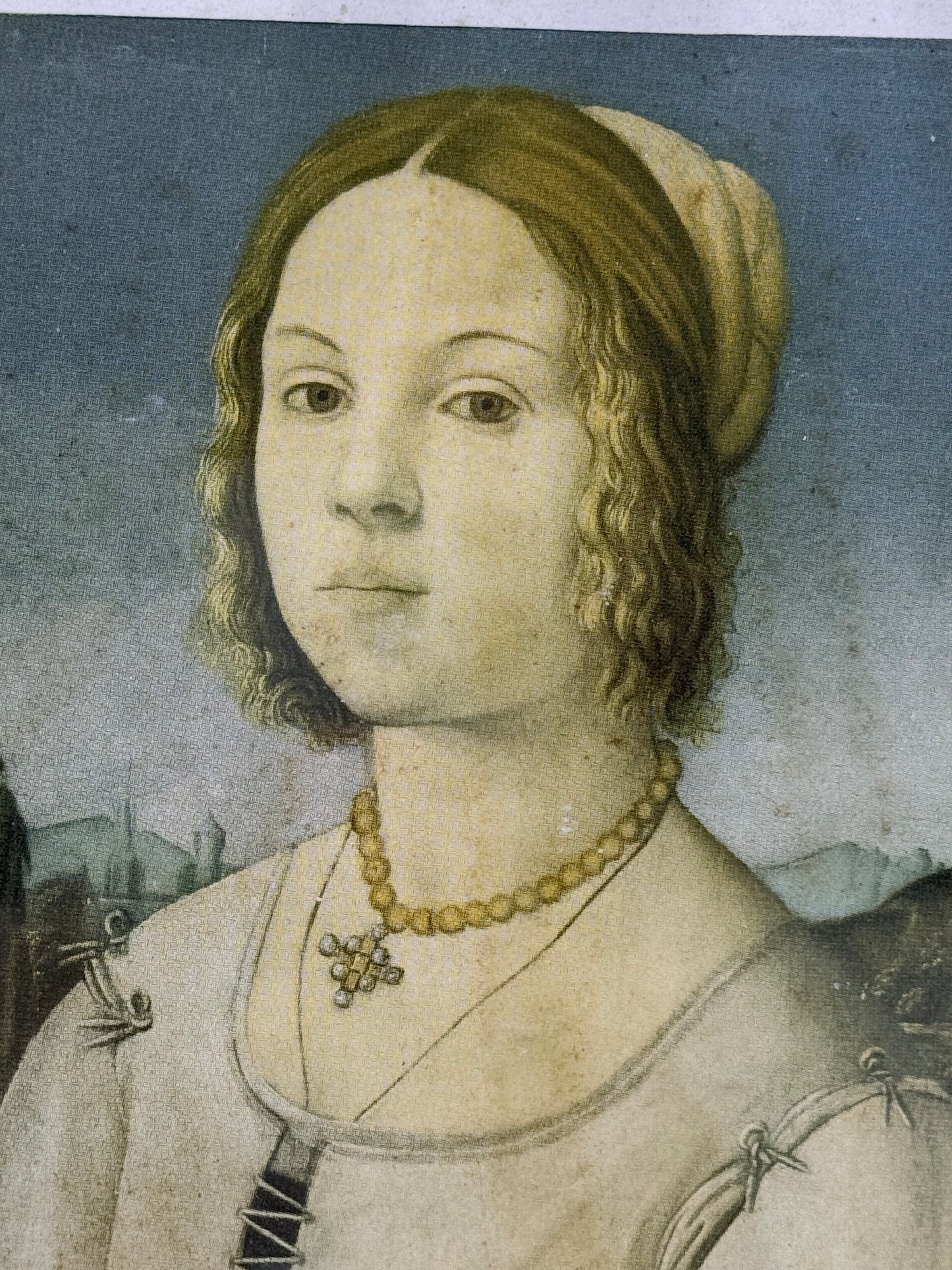 Florentine Framed Print of a Young Woman