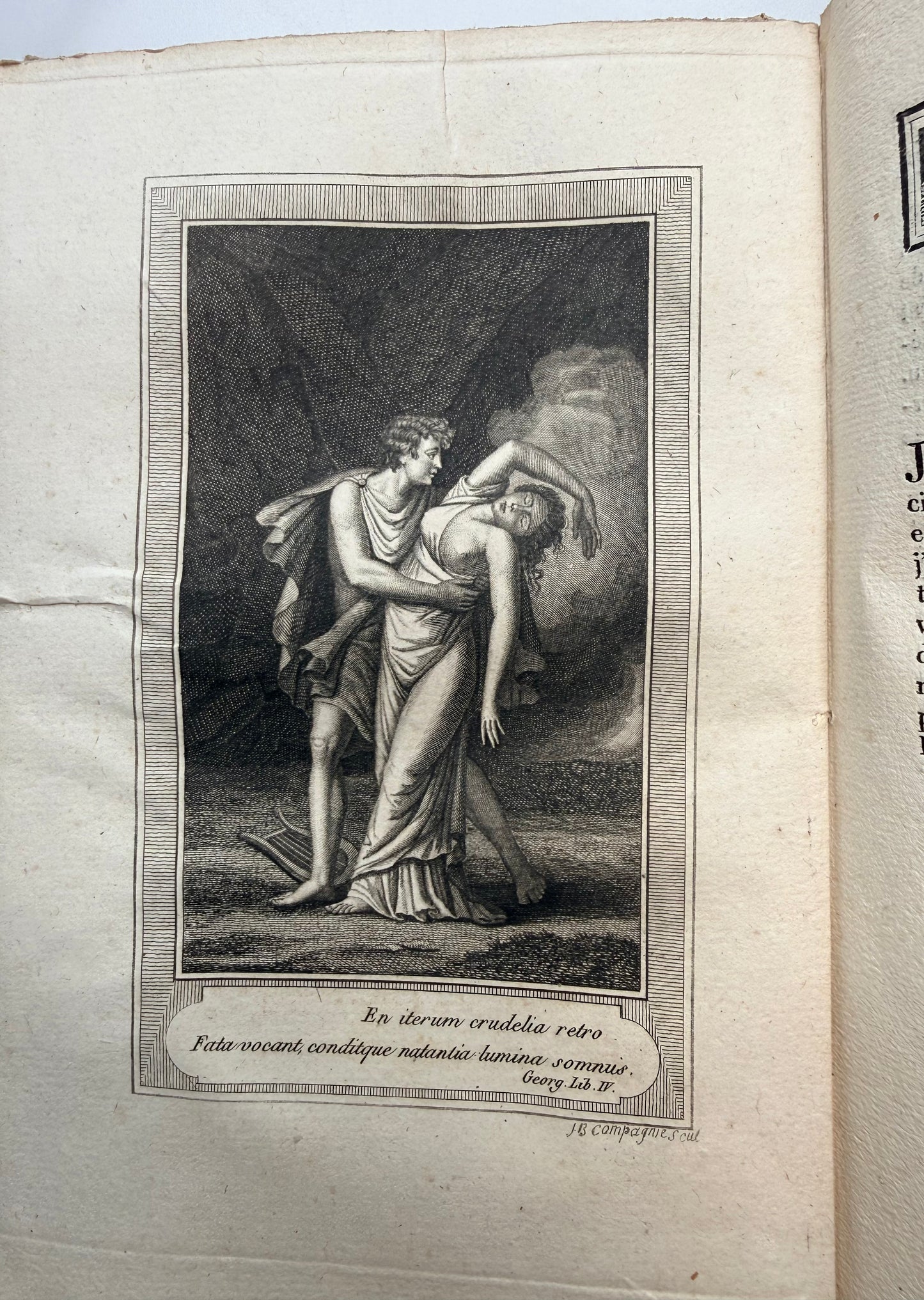 The Works of Virgile, French Pink Soft Cover Books, 1802