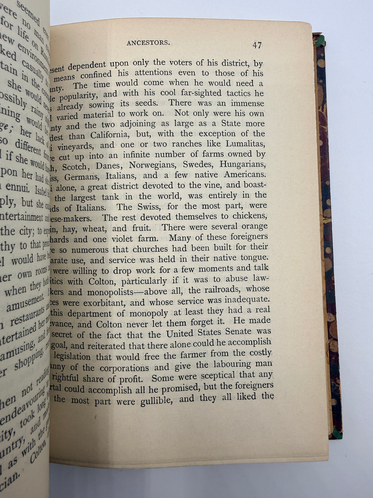 Ancestors by Gertrude Atherton, Vol 2