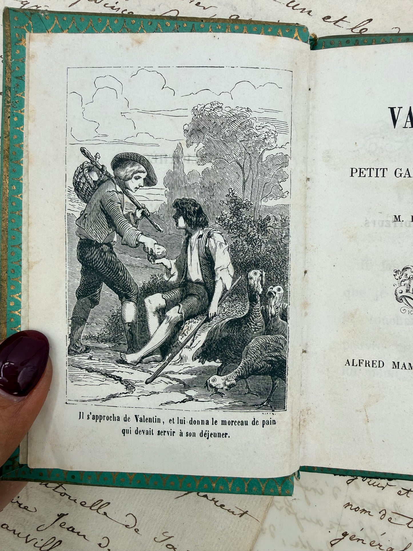 Valentin, French Cartonnage Book