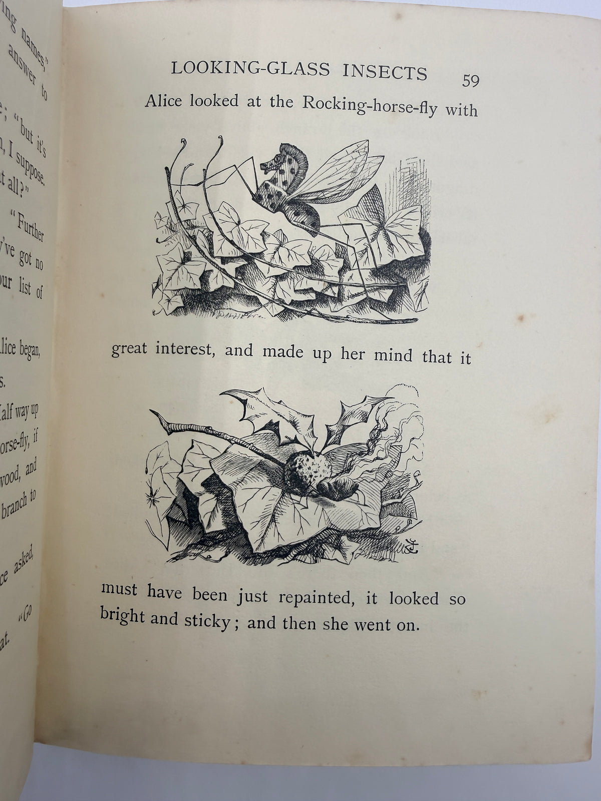 Alice Through the Looking Glass by Lewis Carroll, John Tenniel, 1934