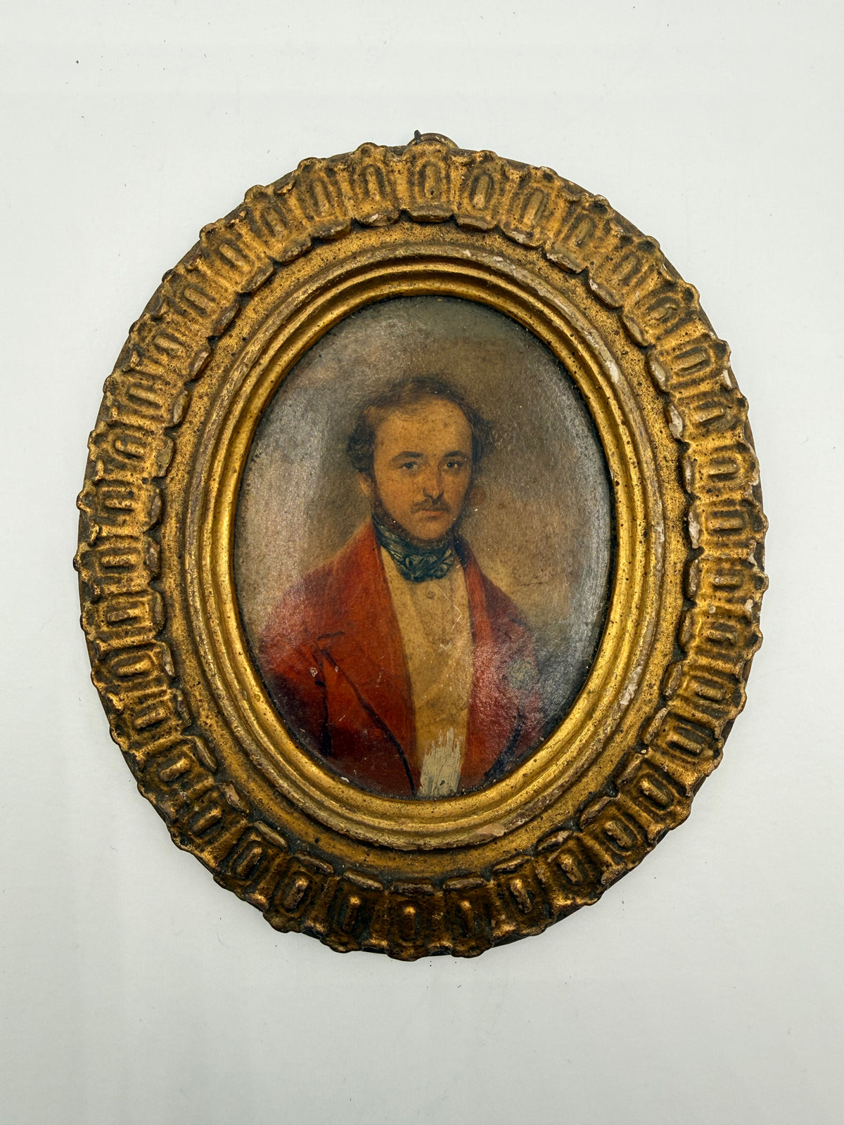 Man in Red Coat, Florentine Style Wall Art