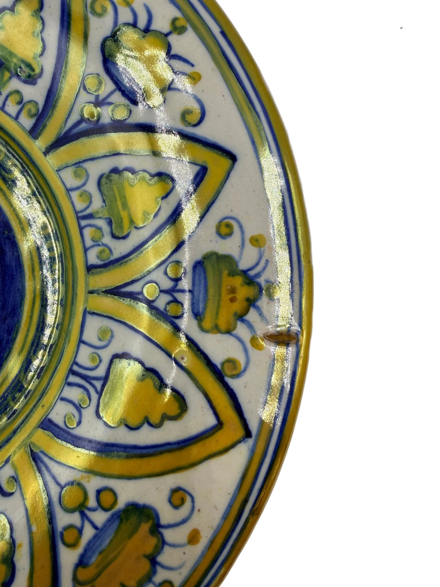 Antique Signed Royal Style Italian Plate