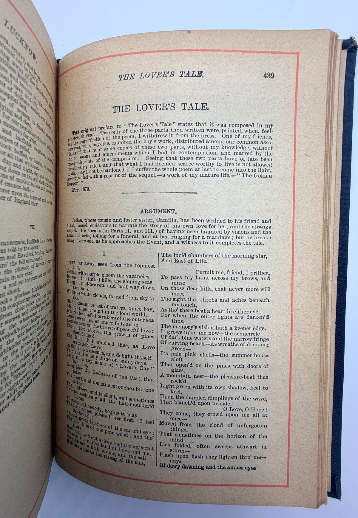 Alfred Tennyson’s Works, 1880’s
