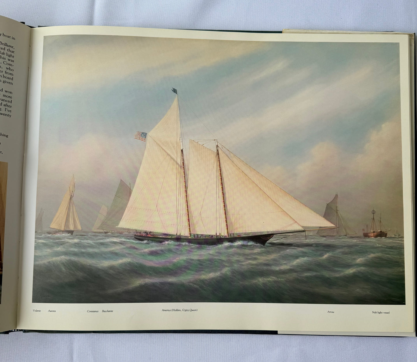 The Winning Moment, Paintings of The America’s Cup (1851-1987). Tim Thompson Art