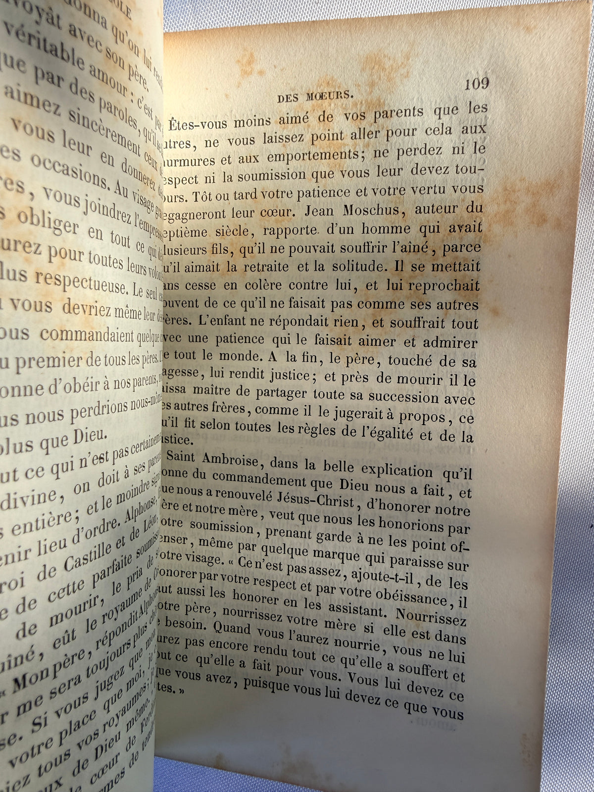 L'Ecole Des Moeurs by M Blanchard, French, Two Volumes