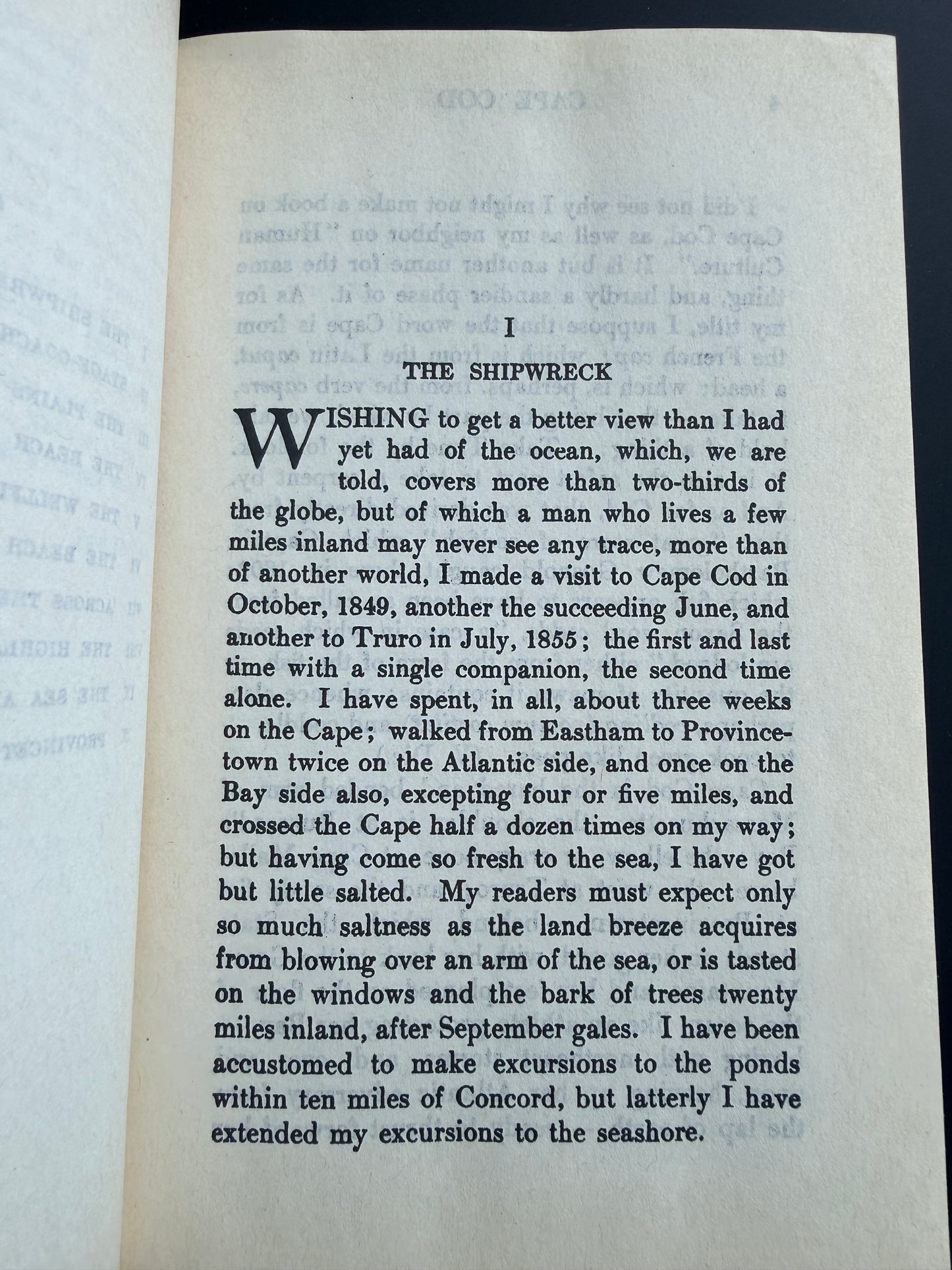 Cape Cod by Henry David Thoreau, 1987