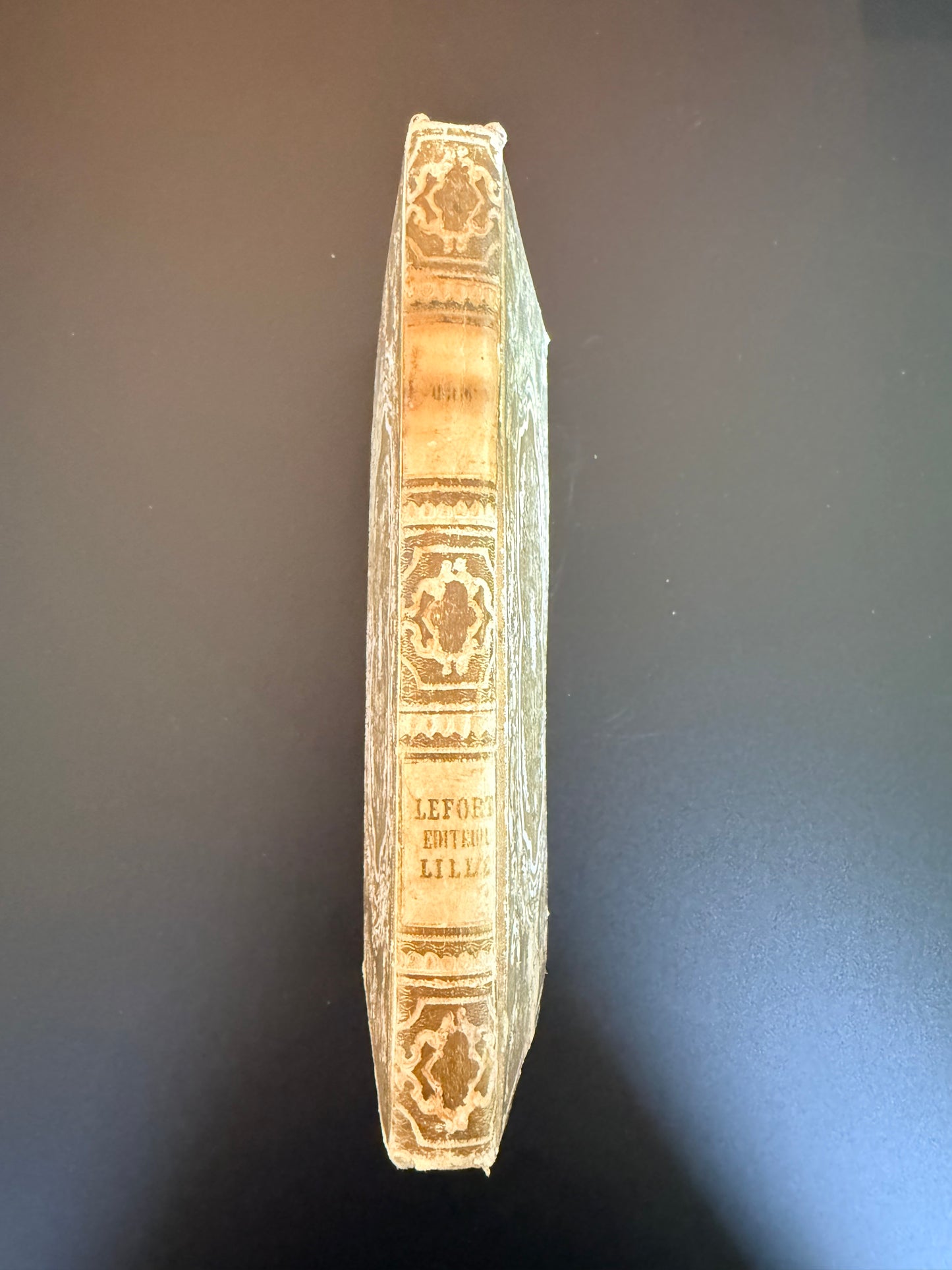 French Cartonnage Book on Catholic Topic, 1851