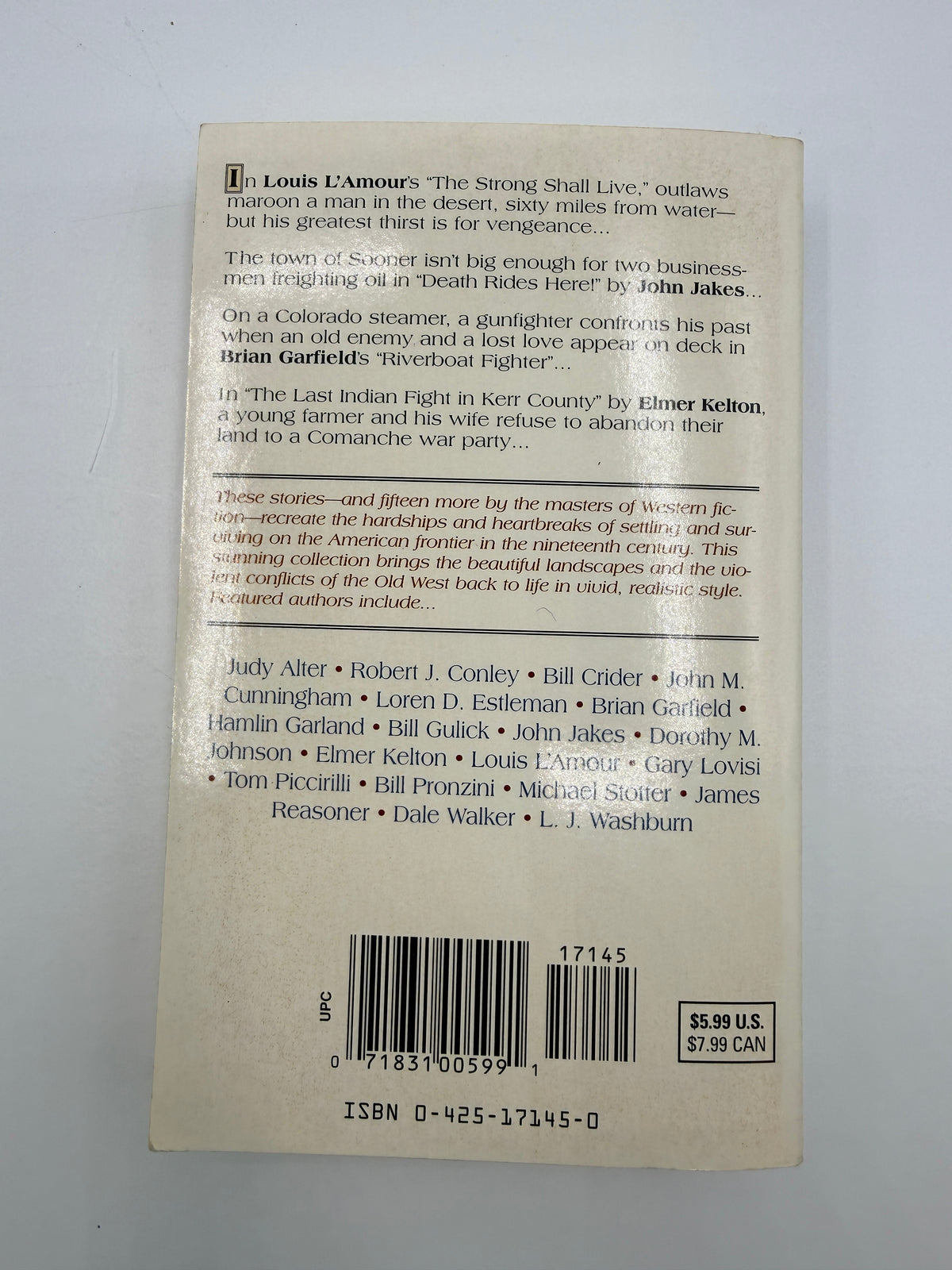 The Best of the American West II, Paperback