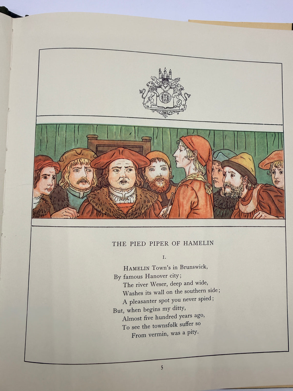 The Pied Piper of Hamelin by Robert Browning, Kate Greenaway Illustrations