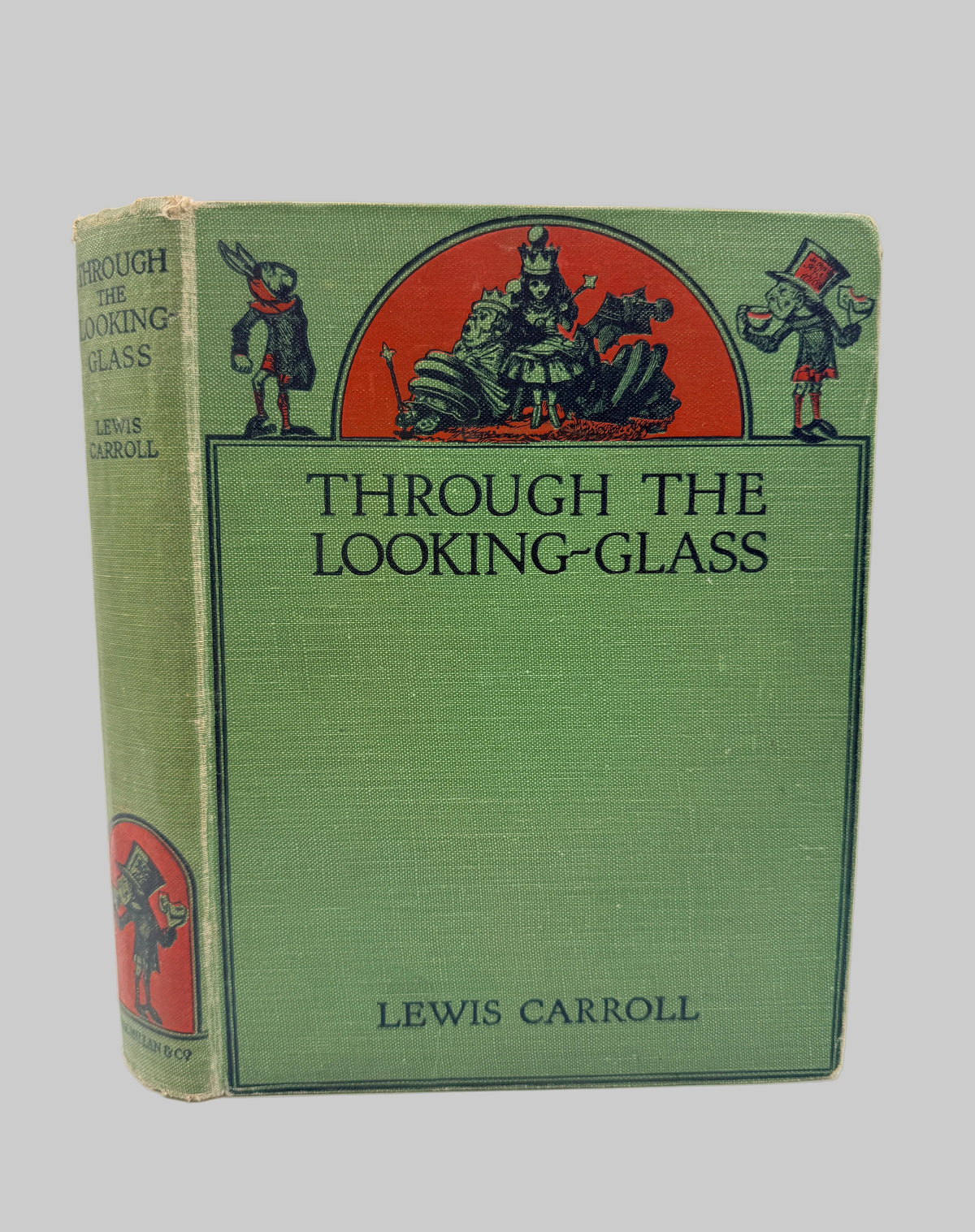Vinttage lewis carroll illustrated book by John Tenniel 
