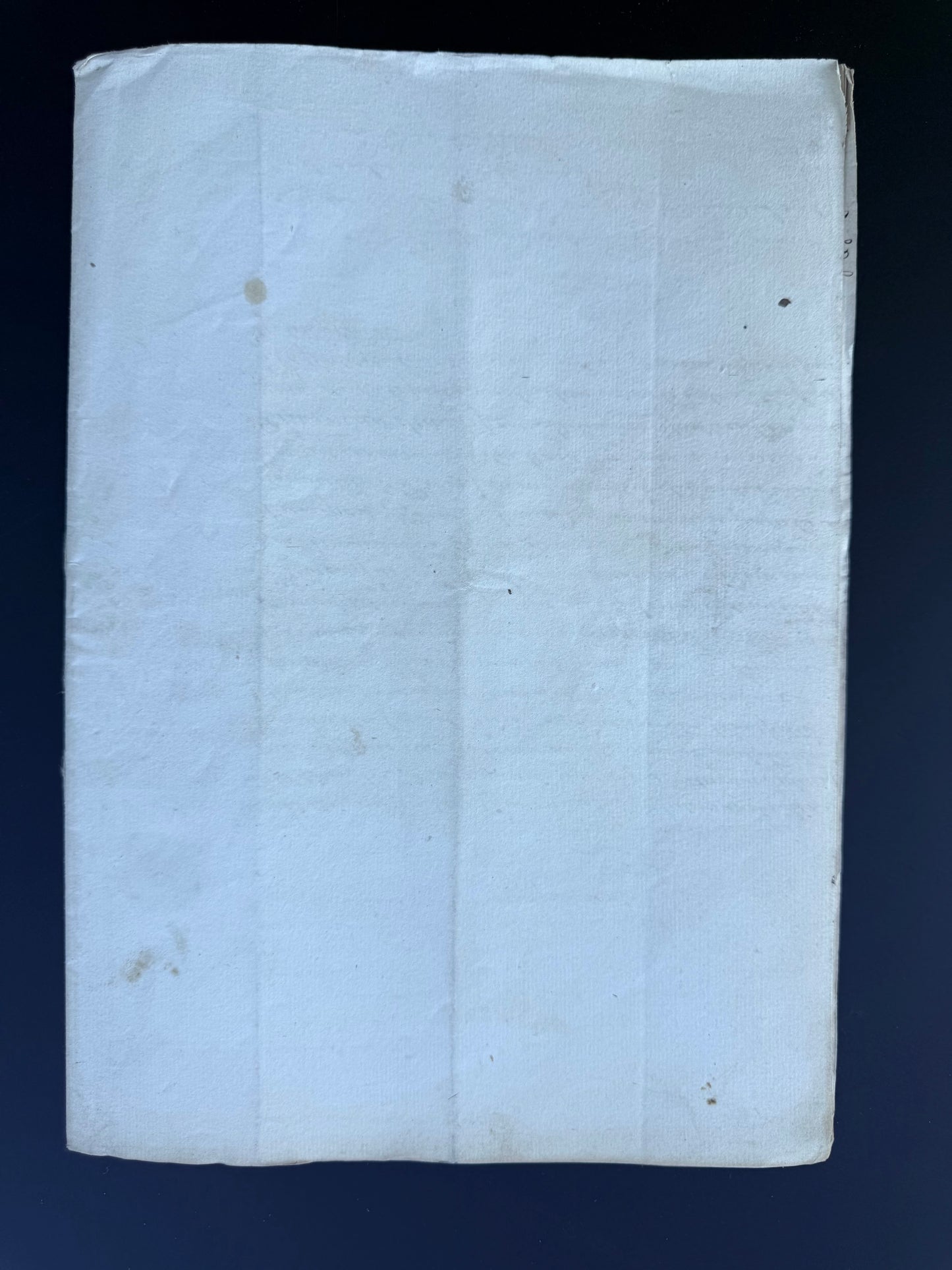French Handwritten Marriage Registration Document, 1848
