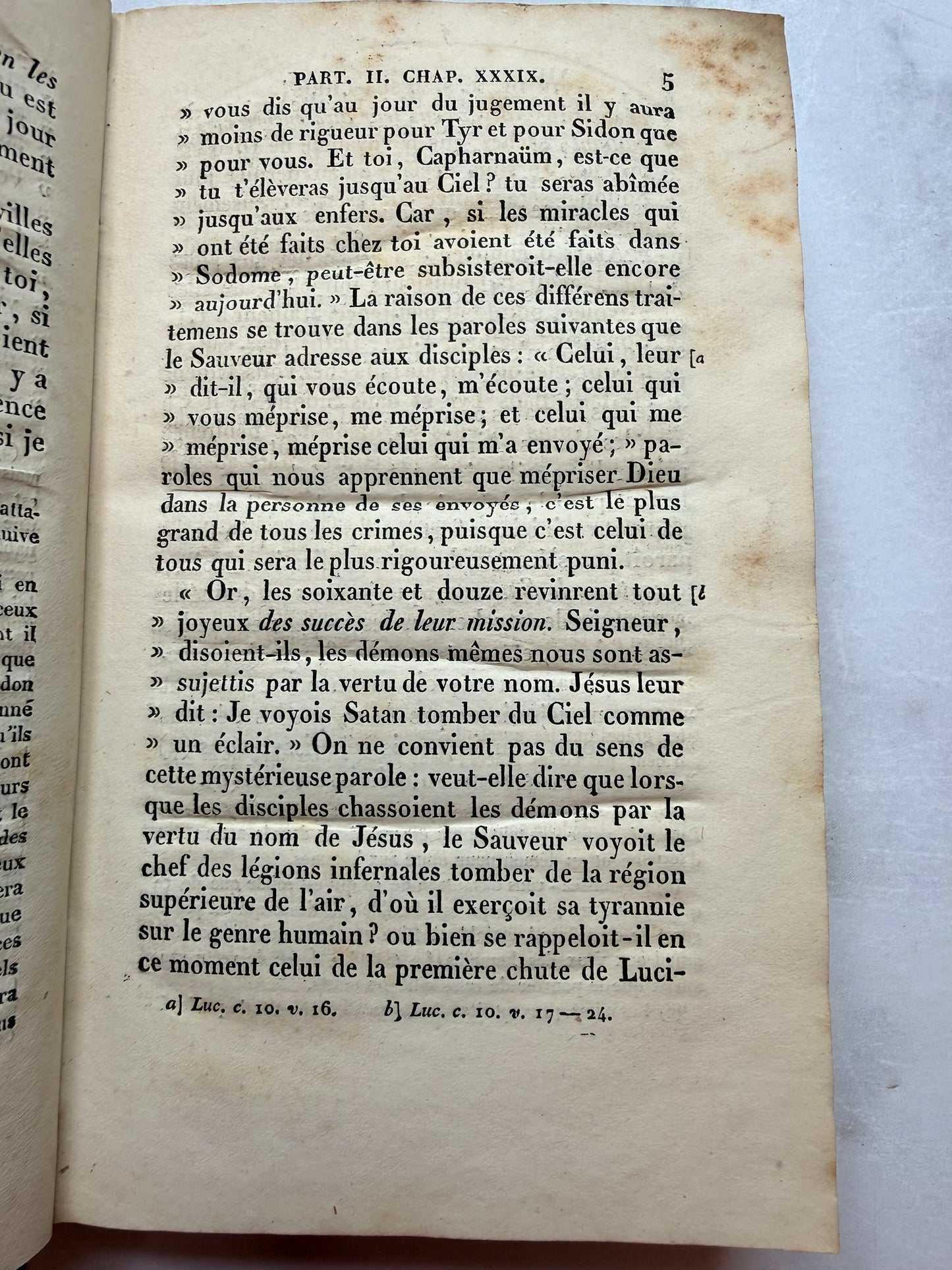 French Antique Book on the History of the Life of Jesus Christ