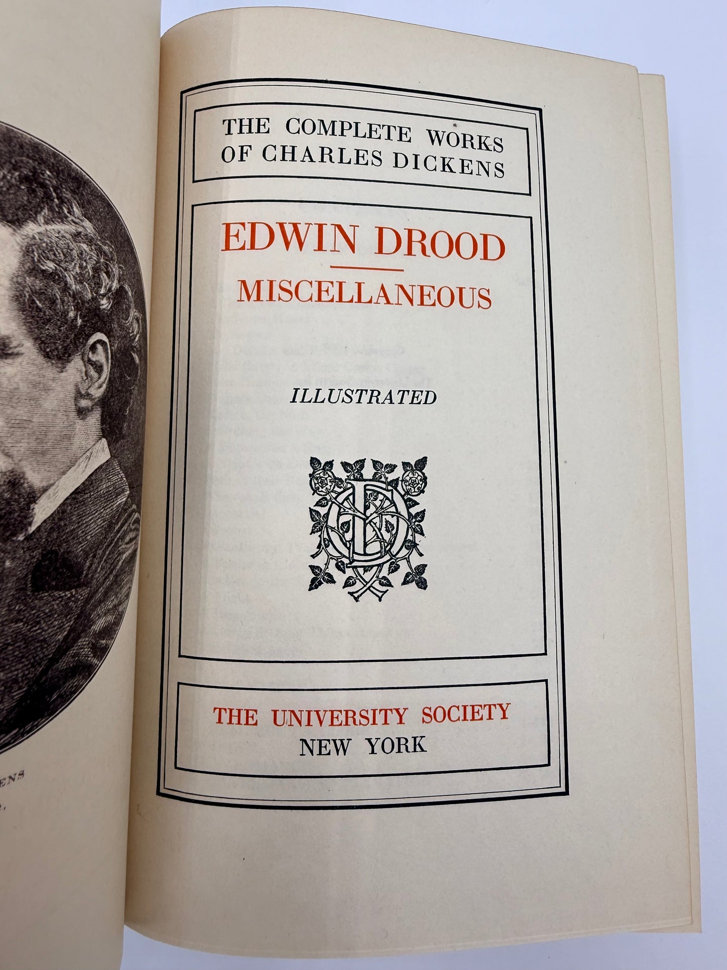 Charles Dickens Lot, 1908, Barnaby Rudge & Others, Purple Antique Books