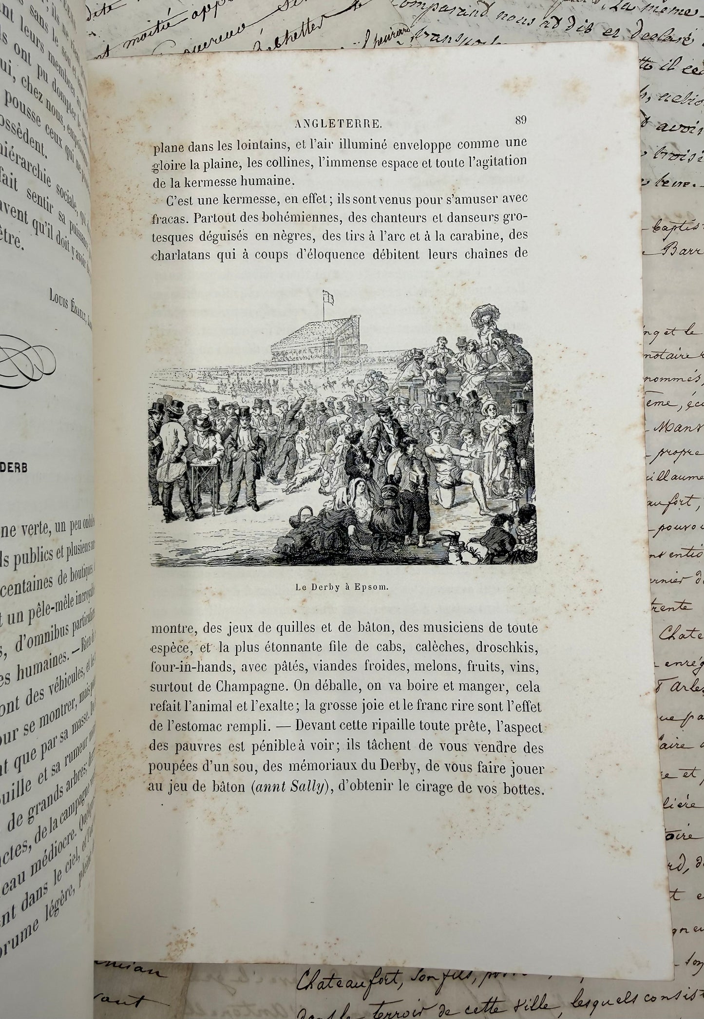Customs and Characteristics of Peoples, French Cartonnage Book