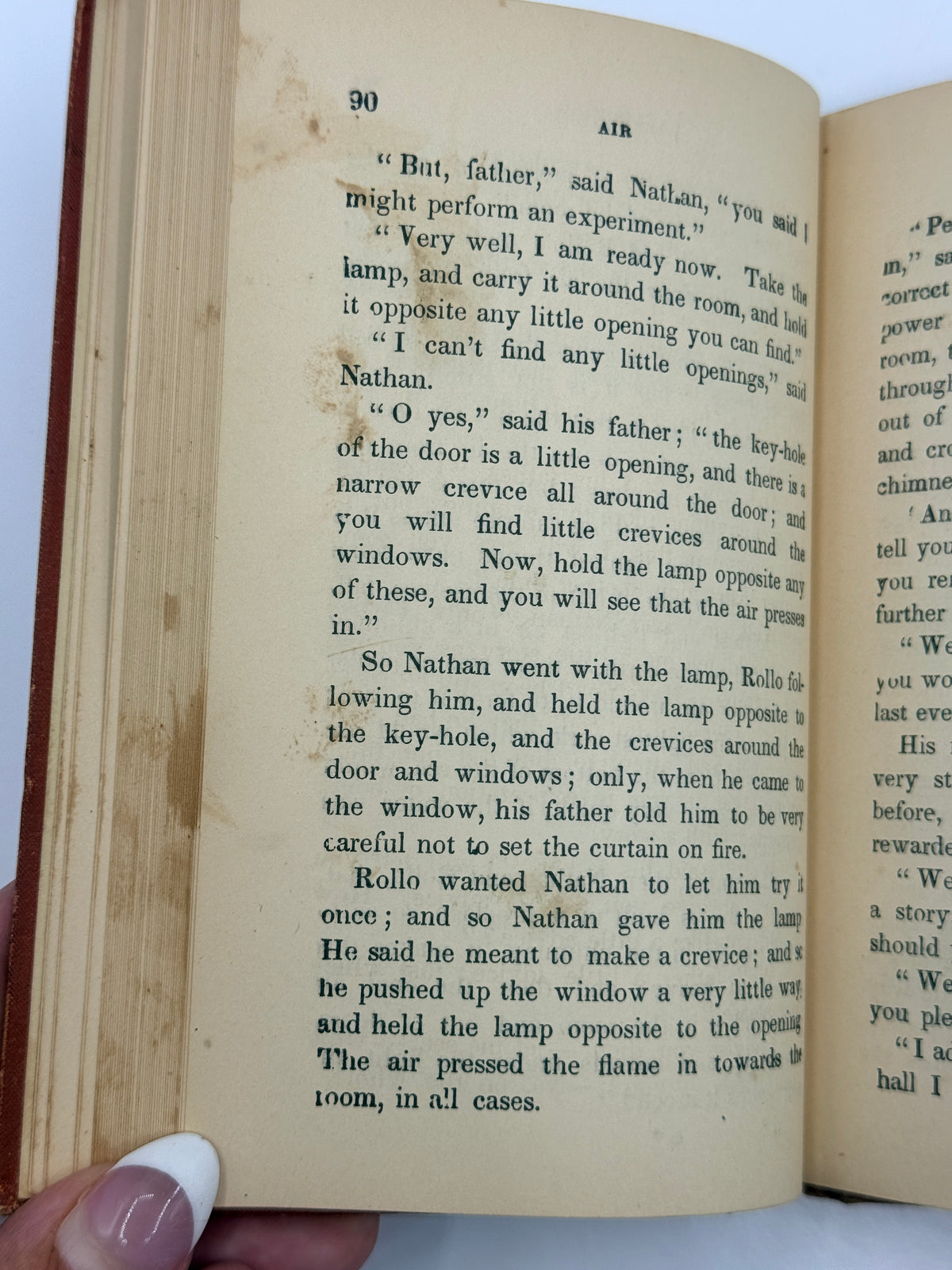 Rollo Books, Rollo’s Philosophy- Air, 1865