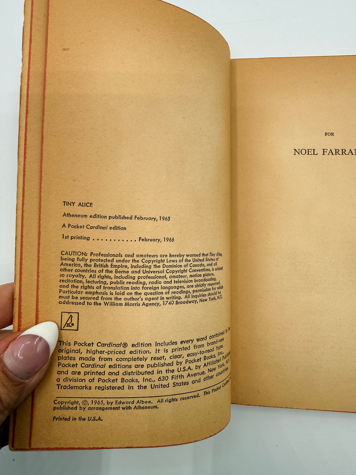 Tiny Alice by Edward Albee