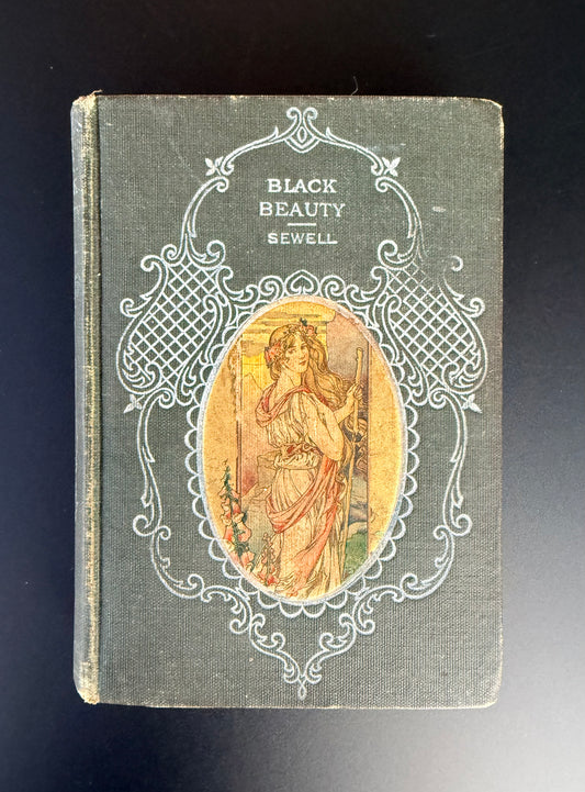 Black Beauty by Sewell with Art Nouveau Cover, 1900