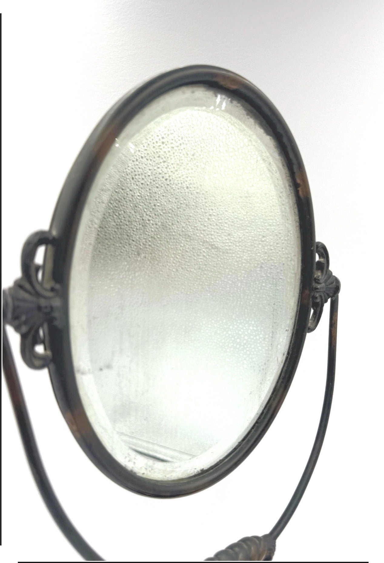 Art Nouveau Style Vintage Vanity Mirror with Female