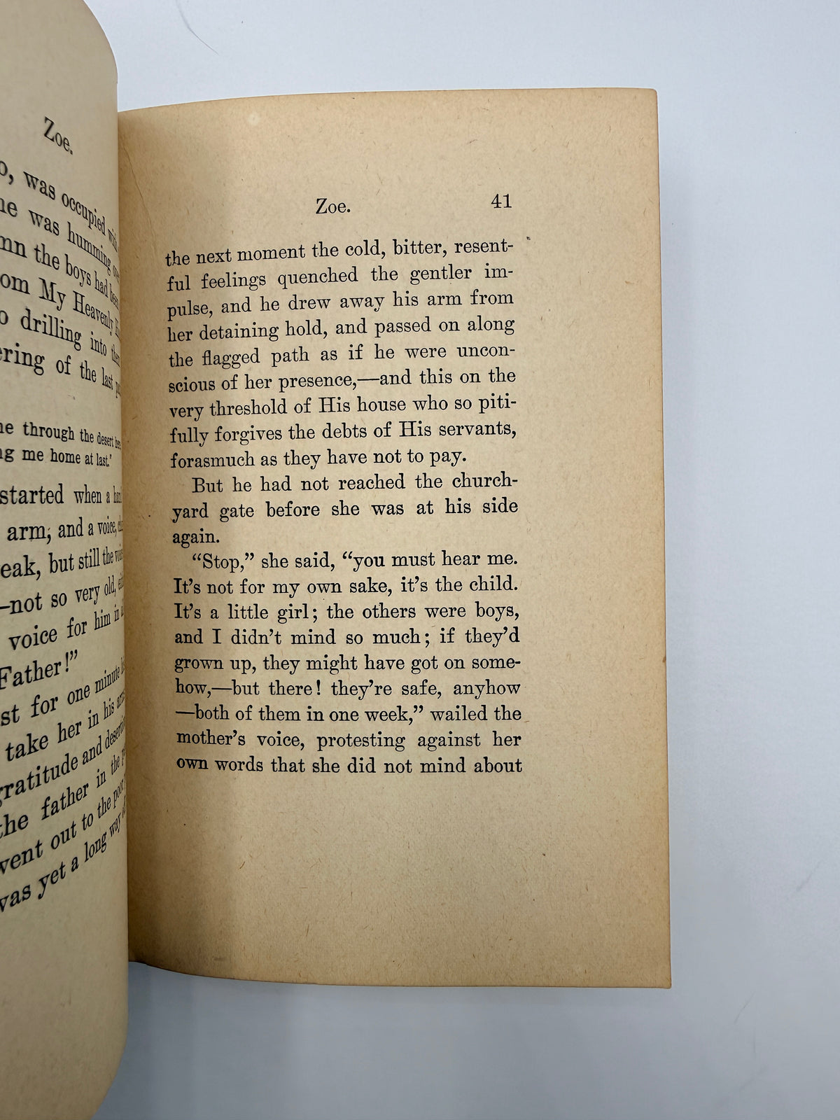 Zoe- an Antique Book