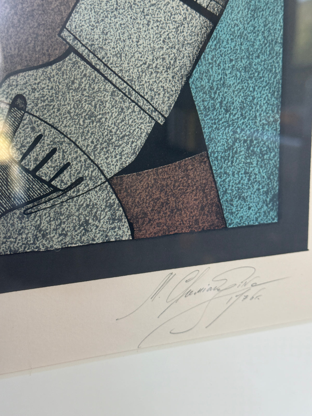 Mihail Chemiakin, 1976, Limited Edition Framed Art Print