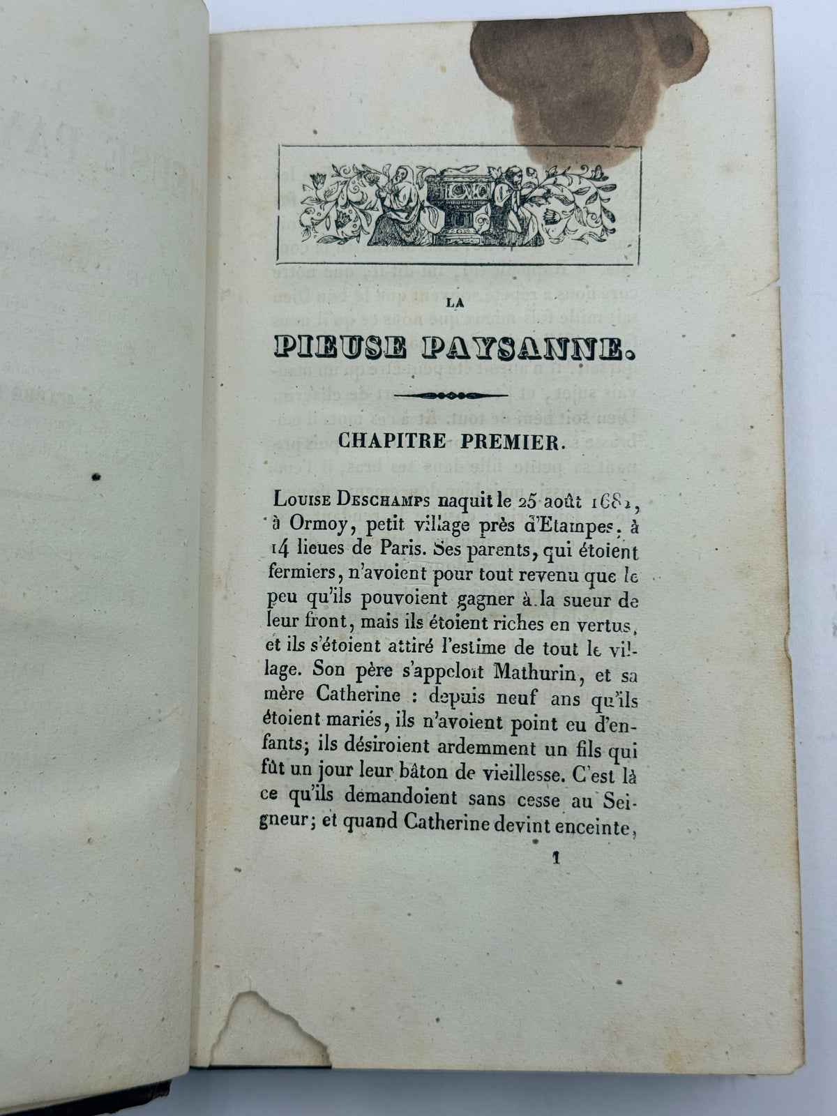 The Pious Peasant Woman, French, 1842