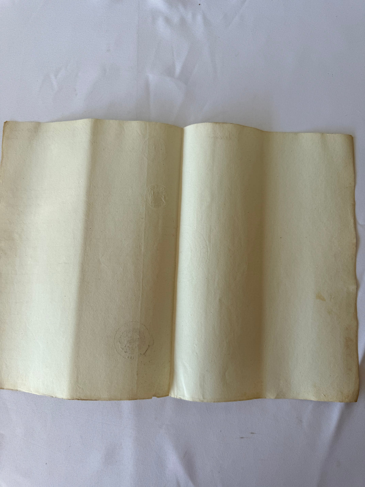French Handwritten City Hall Document, 1828, Grenoble