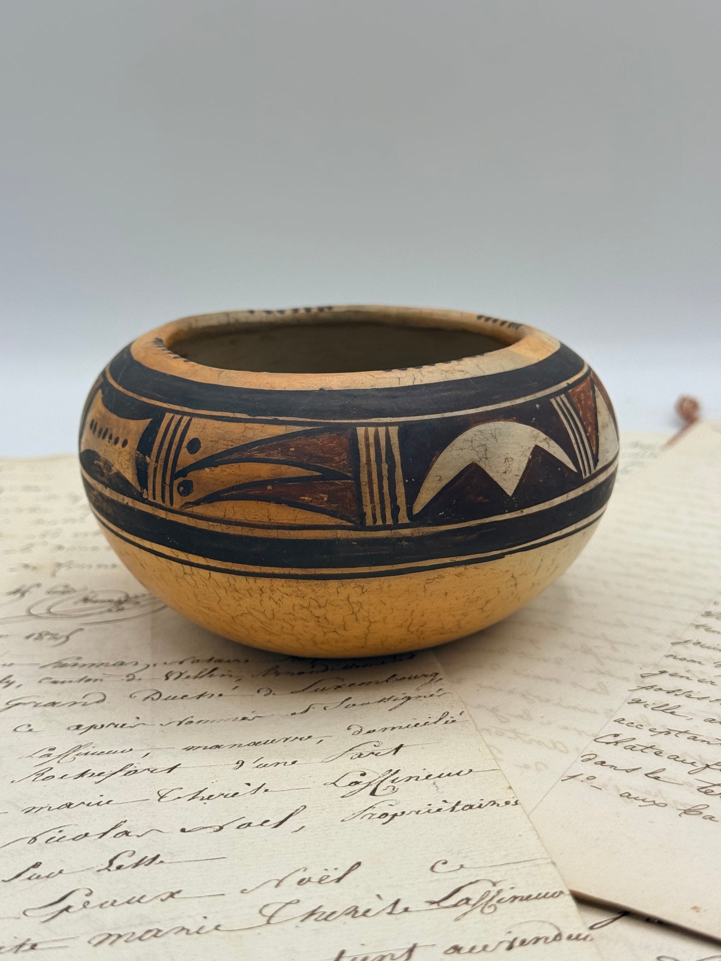 Native American Hopi Polychrome Jar