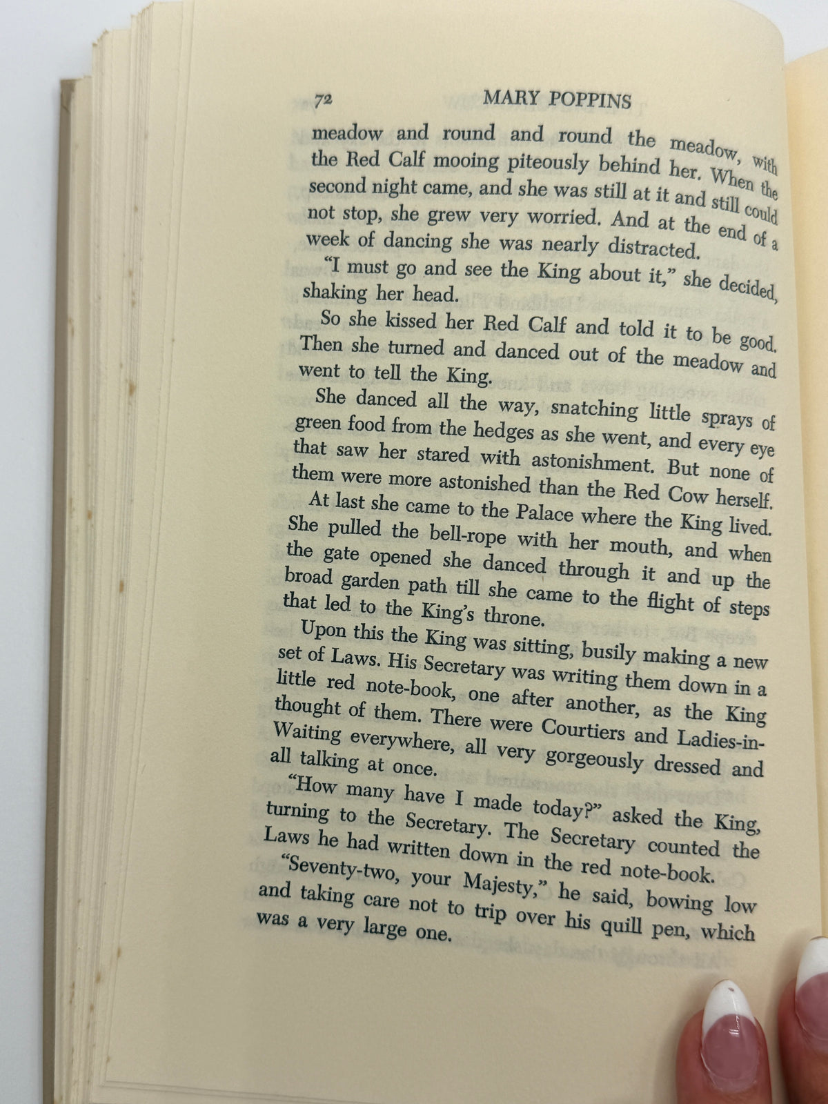Mary Poppins Vintage Book by P L Travers, 1962