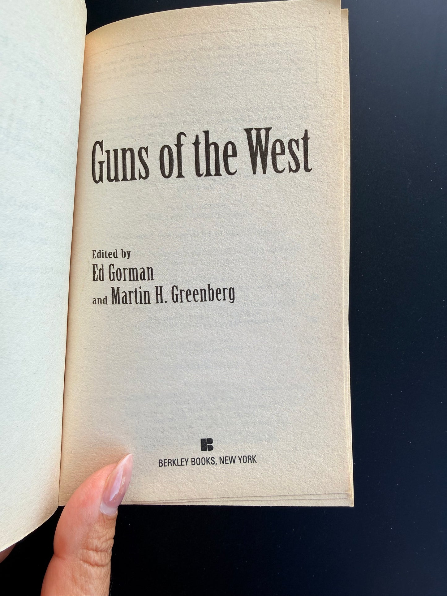 Guns of the West, Stories by Louis L’Amour