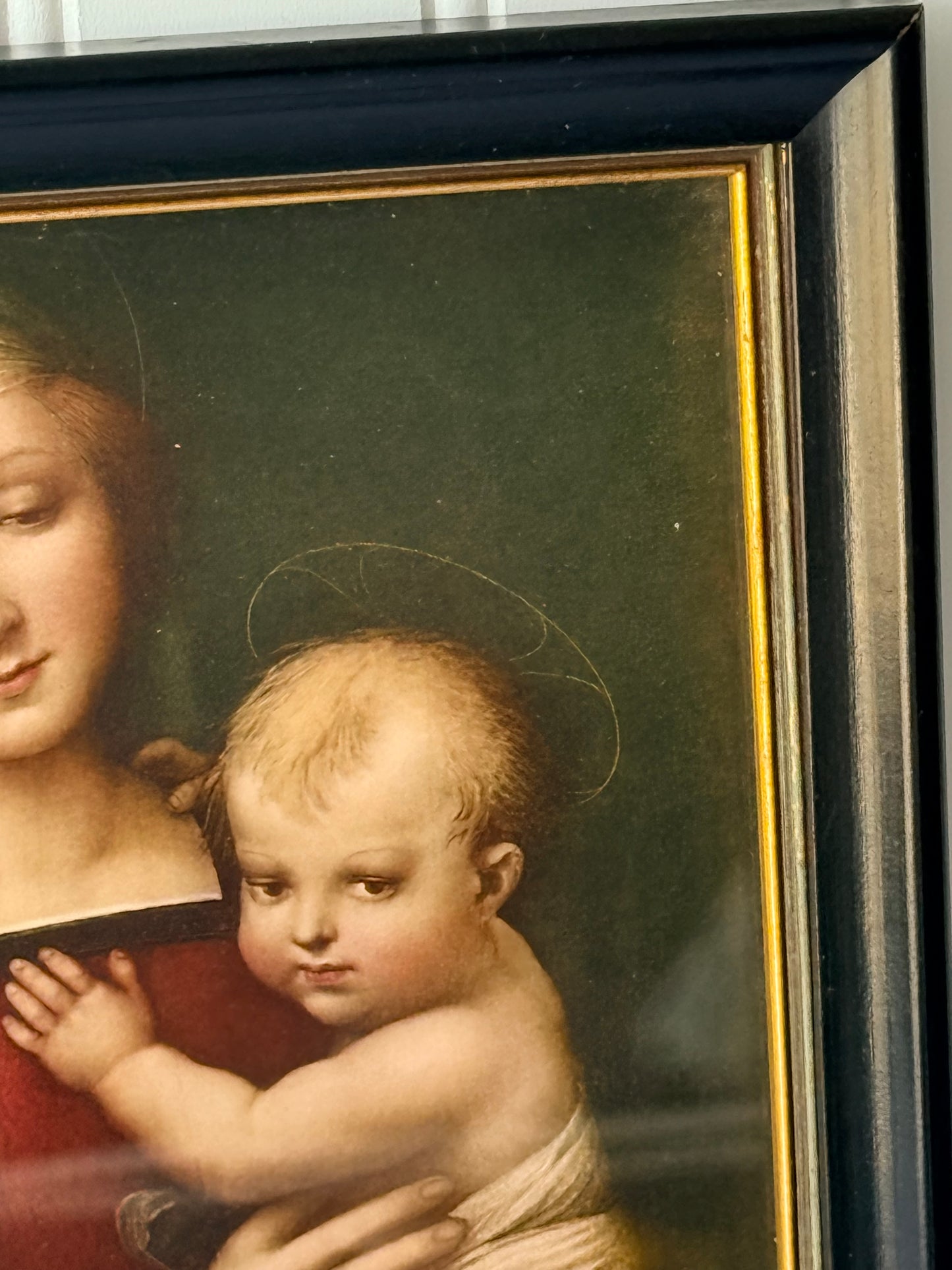 Madonna Christian Print by Roberto Hoesch, Italy, 11”