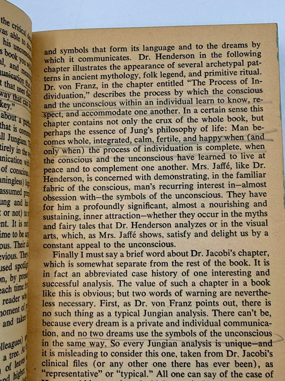 Man and His Symbols by Carl G Jung, 1974