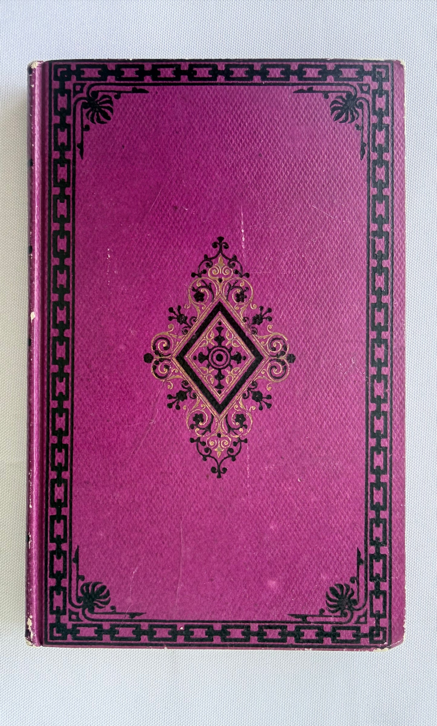 Purple French Cartonnage Book, Les Petits Savants