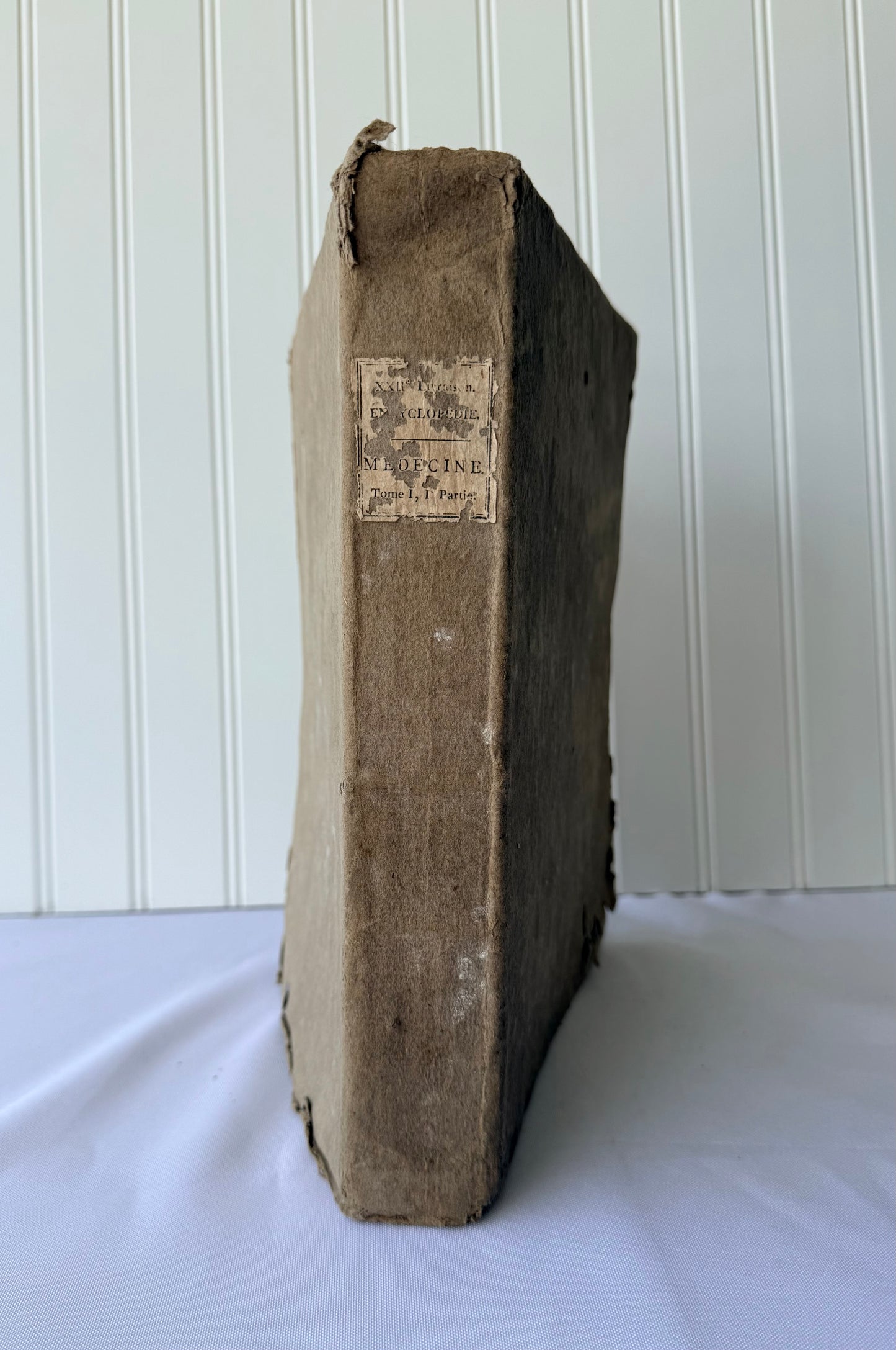 Large French Medical Dictionary Encyclopedia, 1787