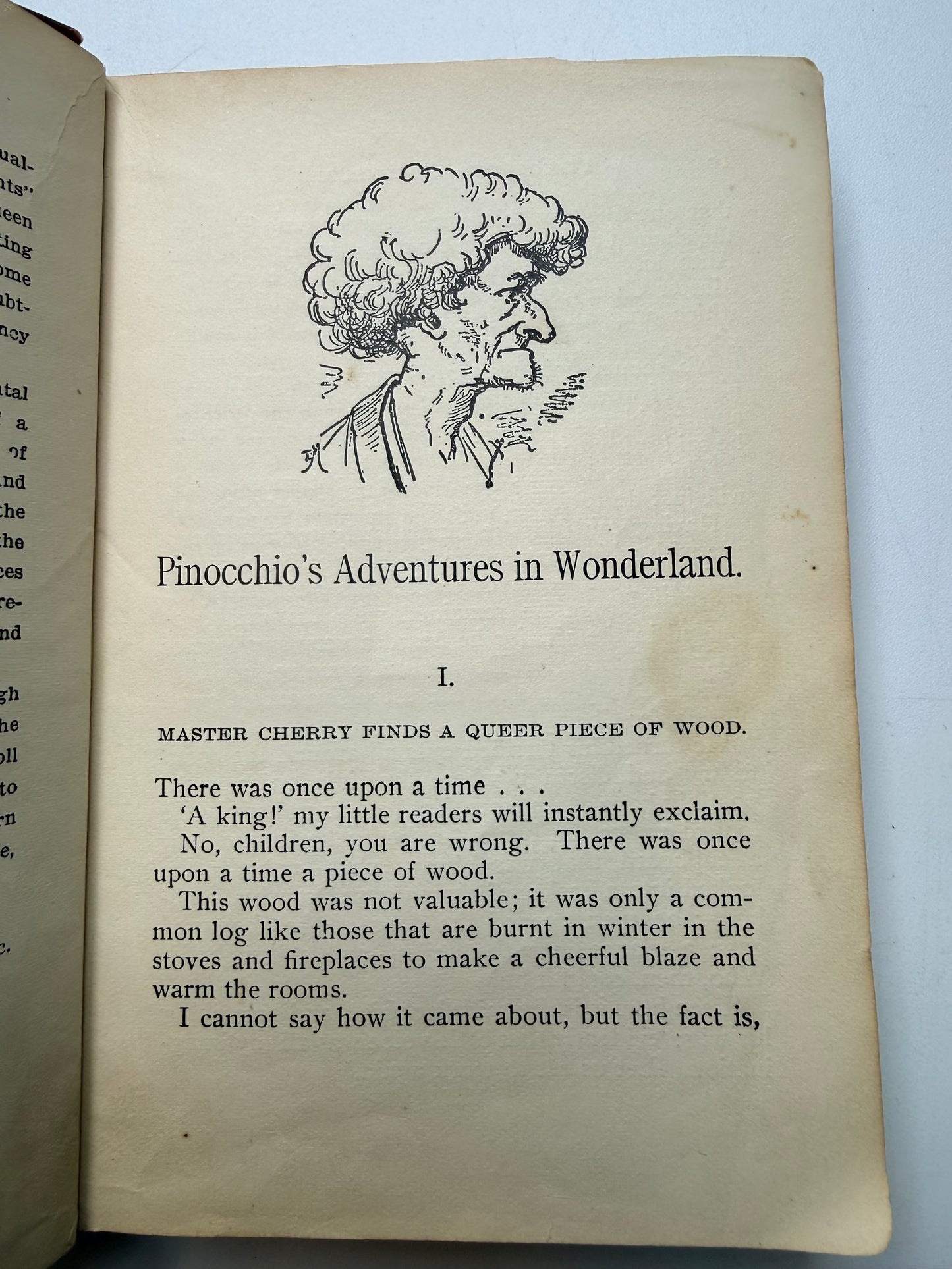 Pinocchio’s Adventures in Wonderland, 1898