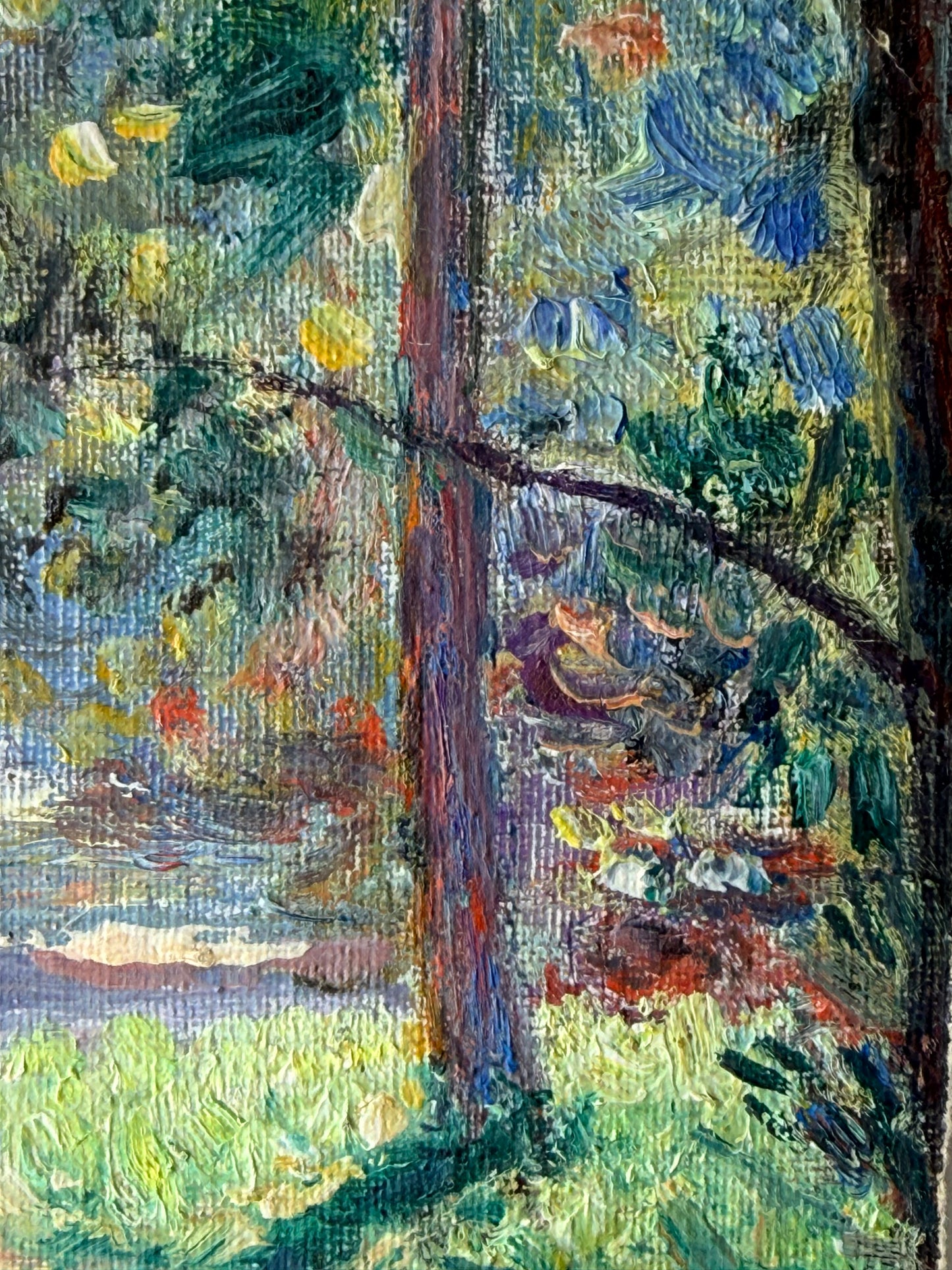 Jacques Louis Barcat Impressionist Landscape Oil, 8”