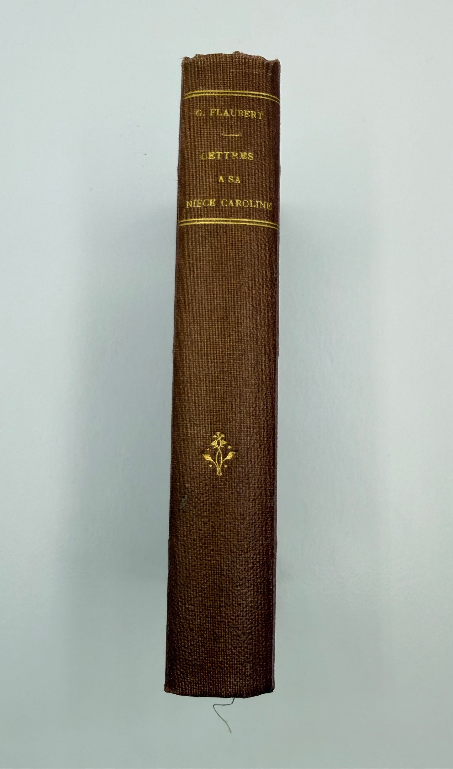 Gustave Flaubert’s Lettres a Sa Niece Caroline, French