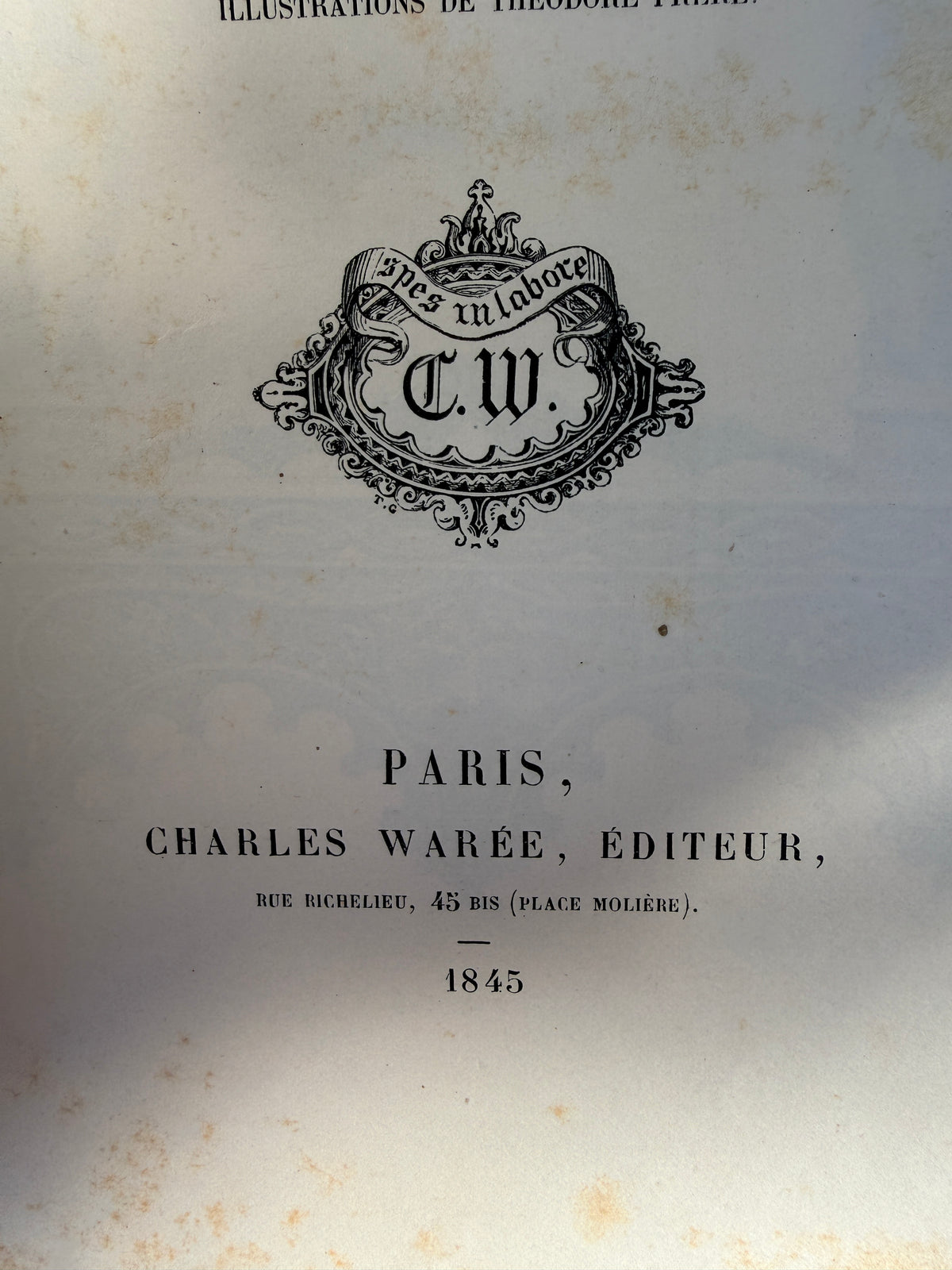 Chateaux et Ruines Historiques de France, 1845