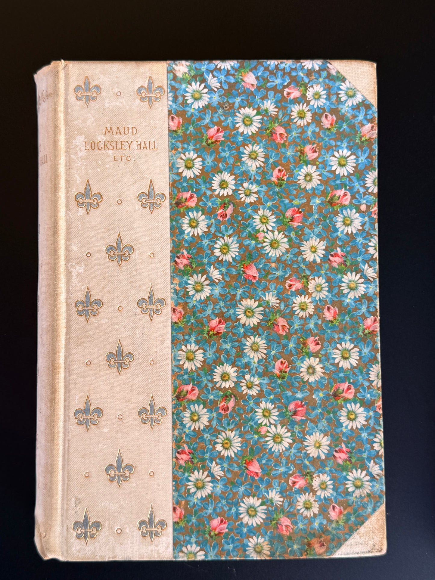 Lot of Antique Floral Books, Tennyson & Bacon
