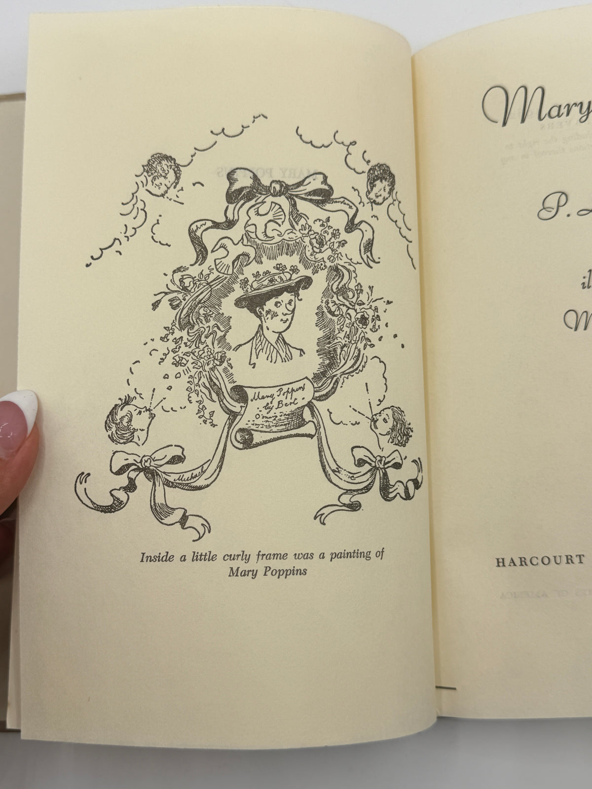 Mary Poppins Vintage Book by P L Travers, 1962