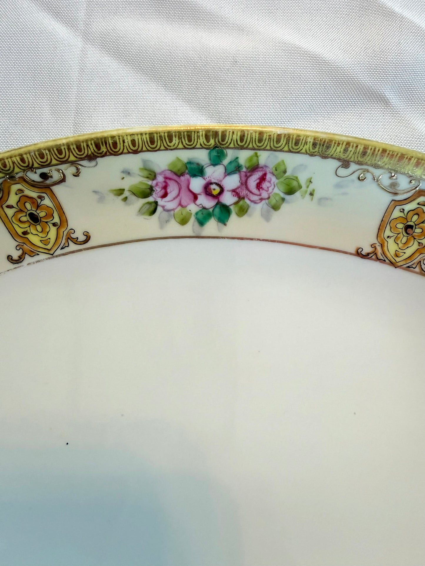Noritake Serving Dish with Pink Flowers