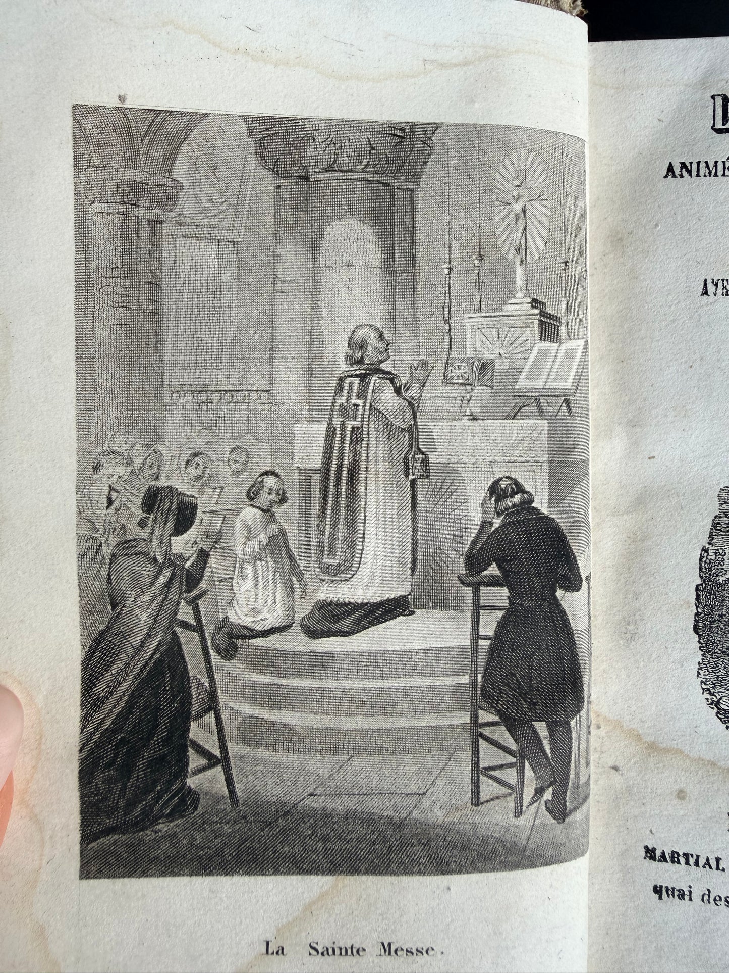 French Cartonnage Book, L’Ame Fidele